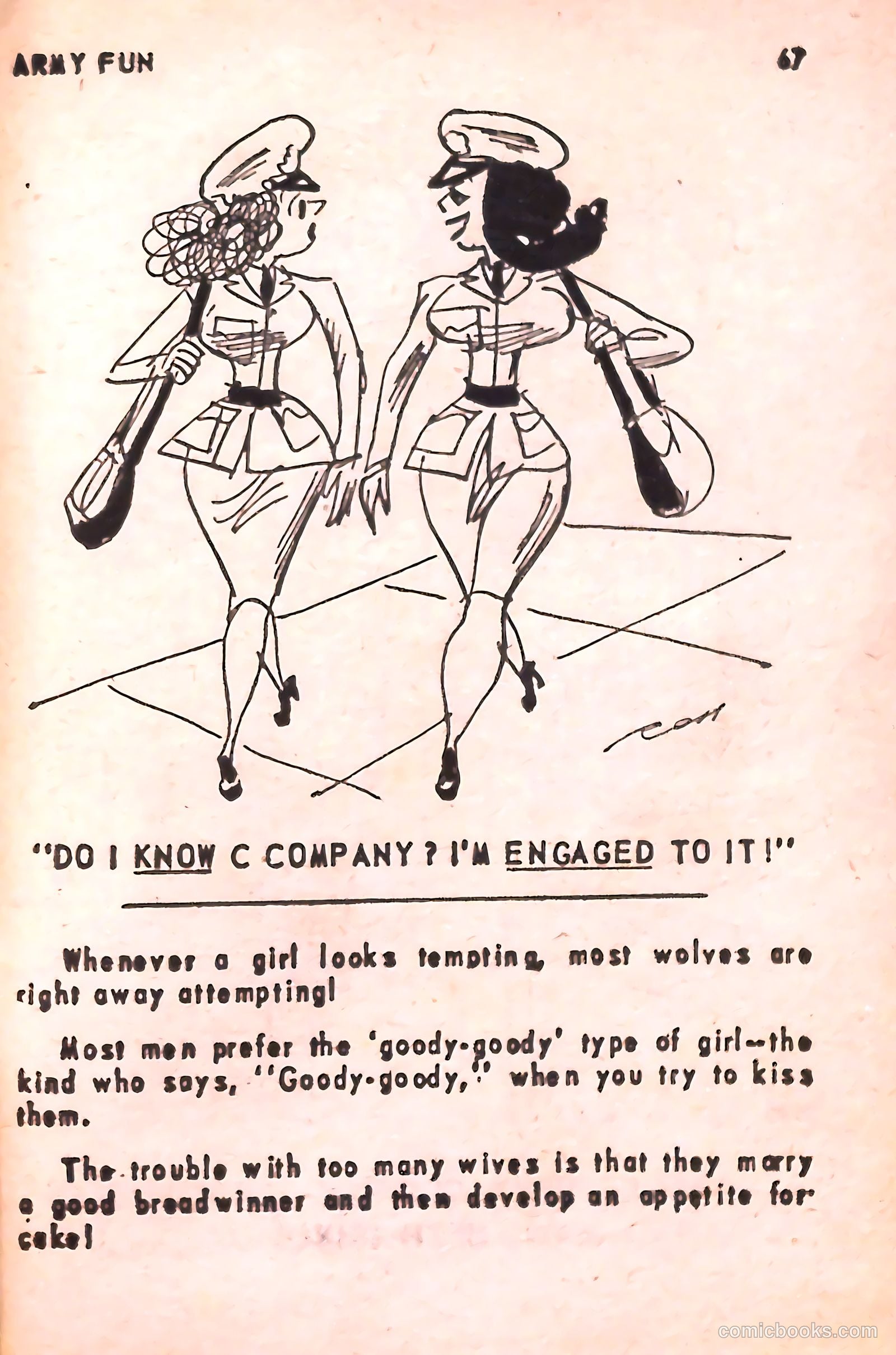 Army Fun #1 (1973) — page 68 of 99