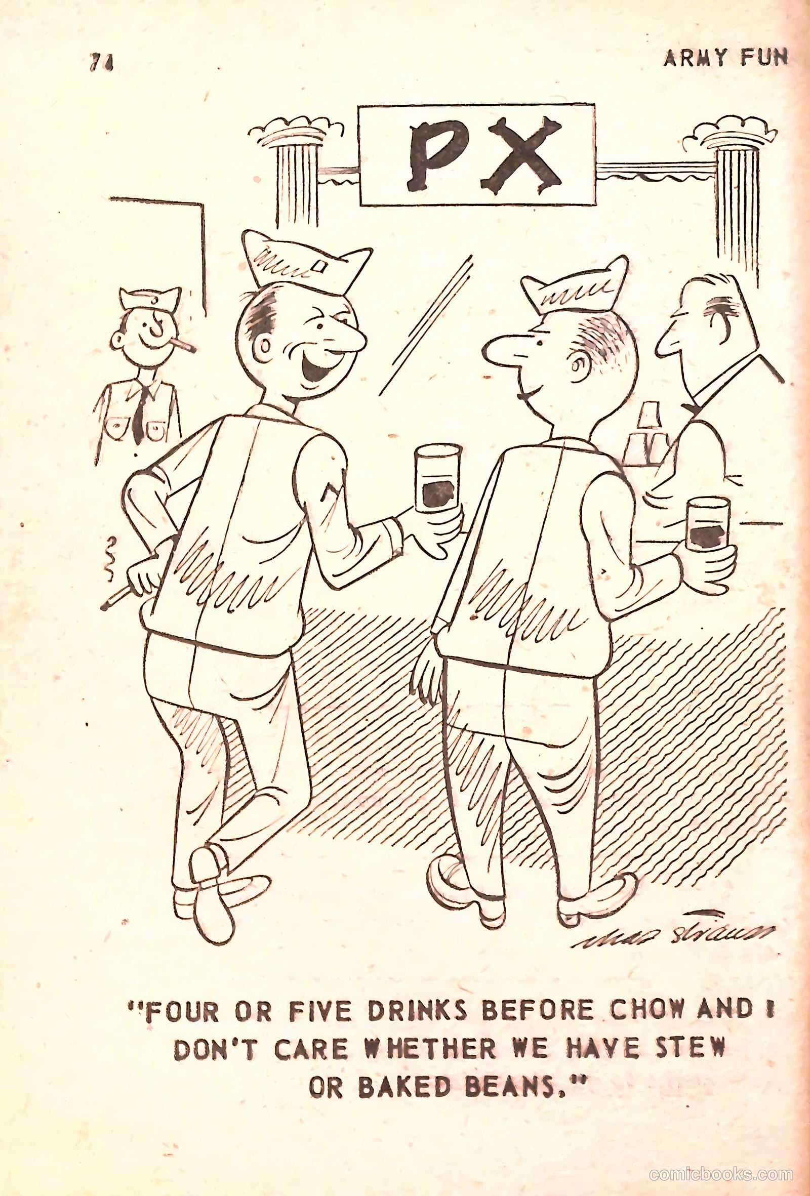 Army Fun #1 (1973) — page 75 of 99