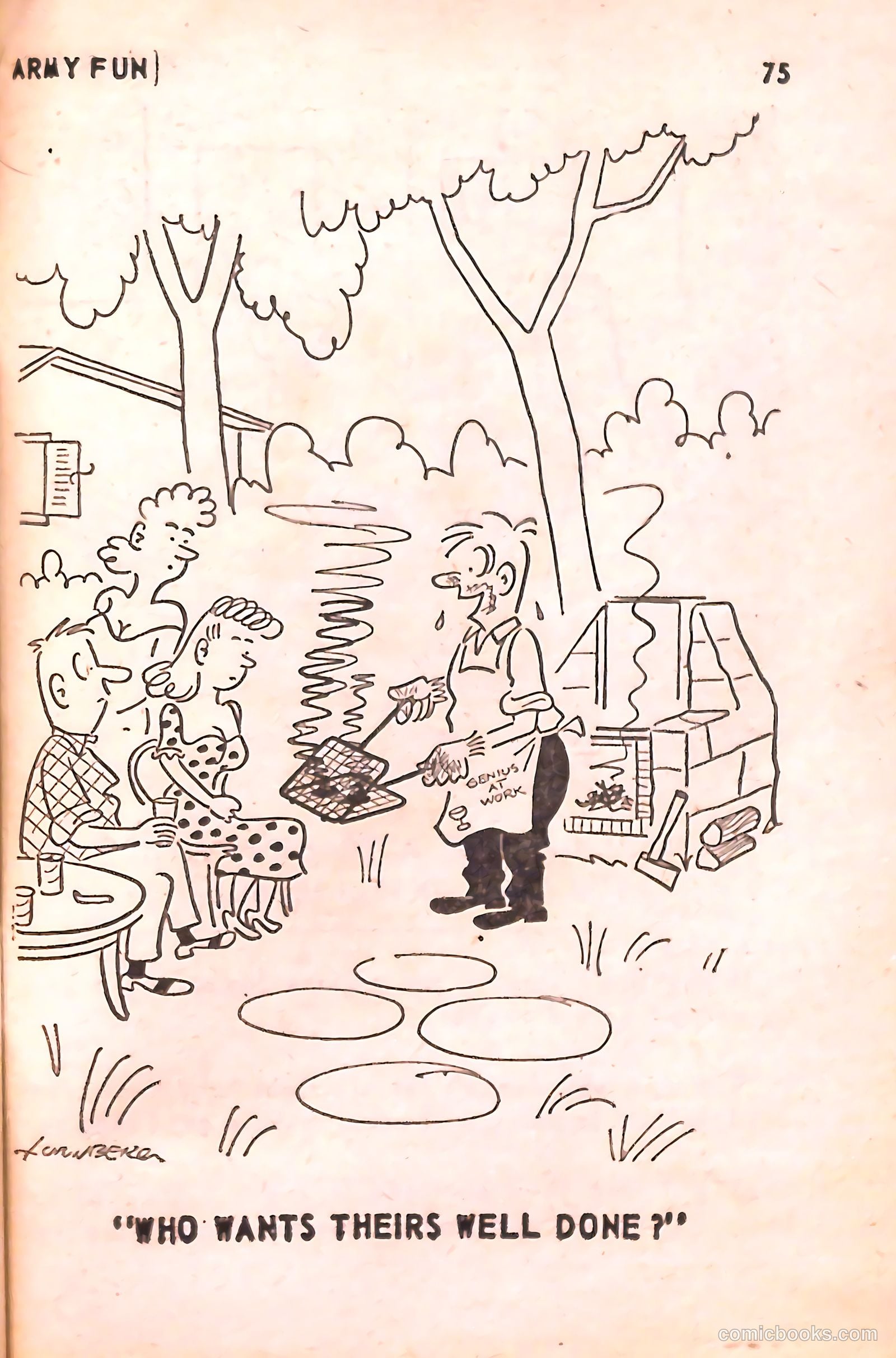Army Fun #1 (1973) — page 76 of 99