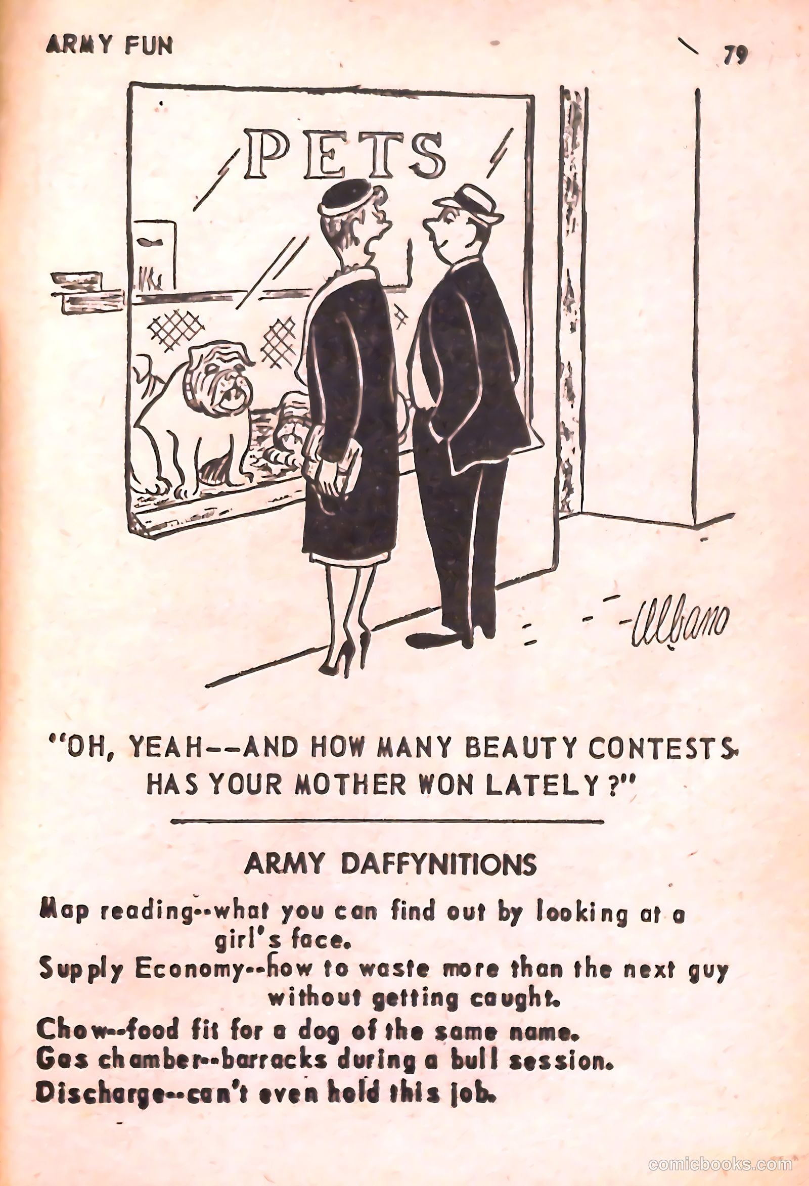 Army Fun #1 (1973) — page 80 of 99