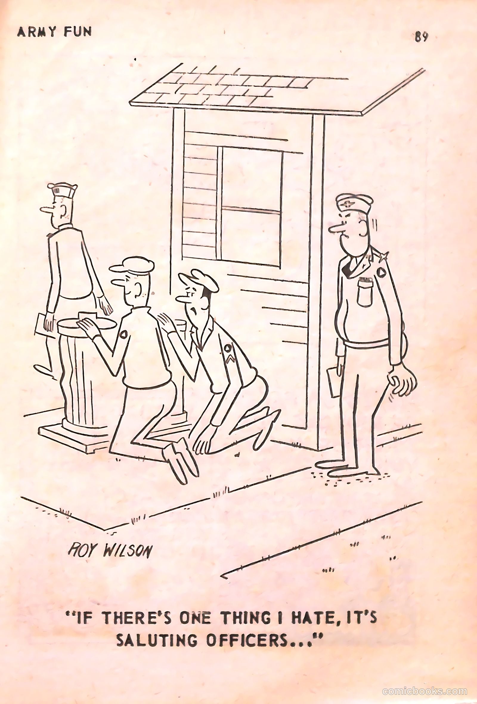 Army Fun #1 (1973) — page 90 of 99