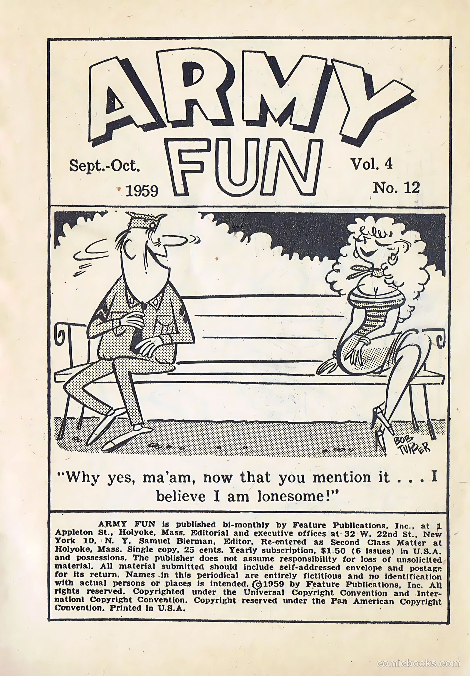 Army Fun #12 (1963) — page 3 of 100