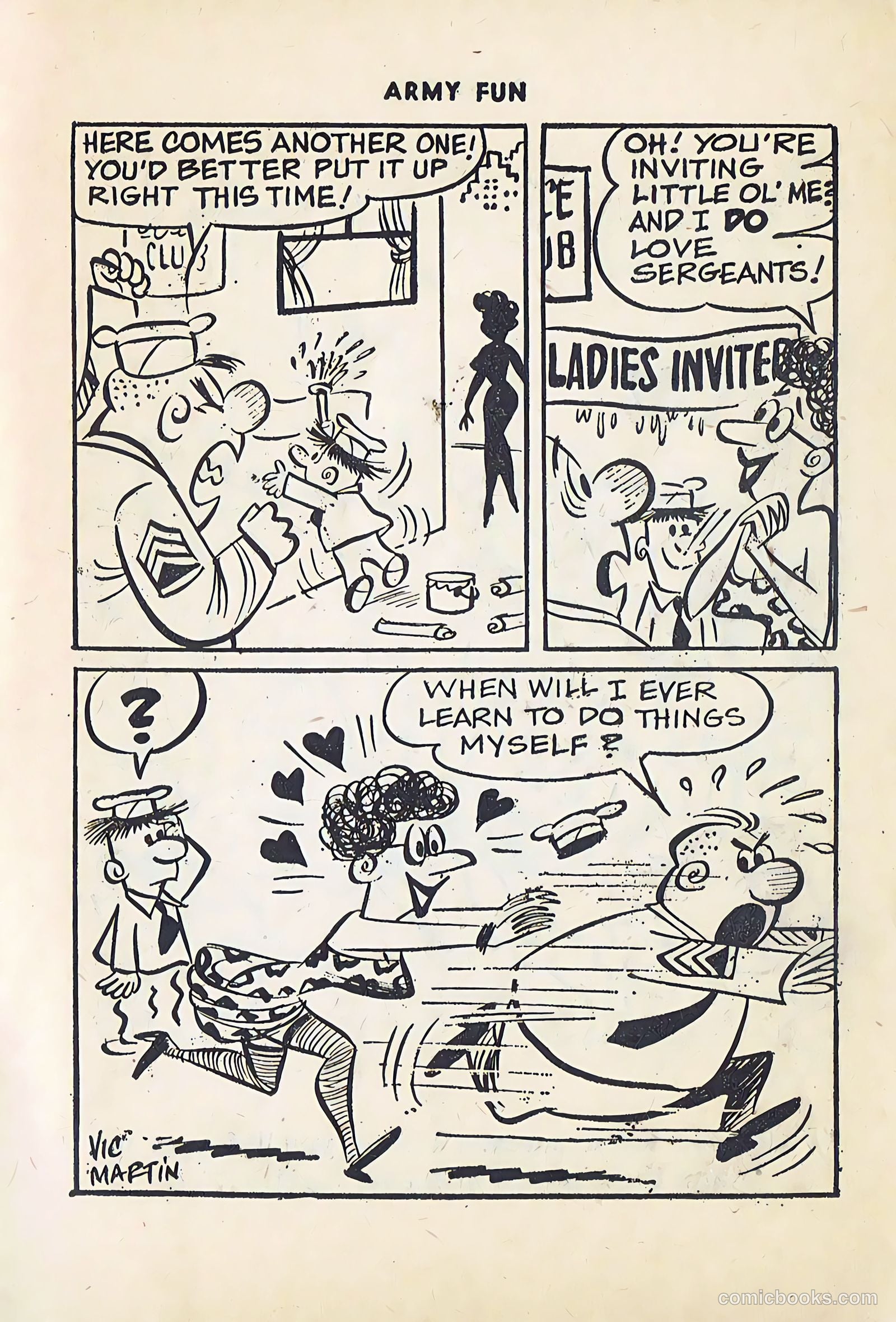 Army Fun #12 (1963) — page 7 of 100