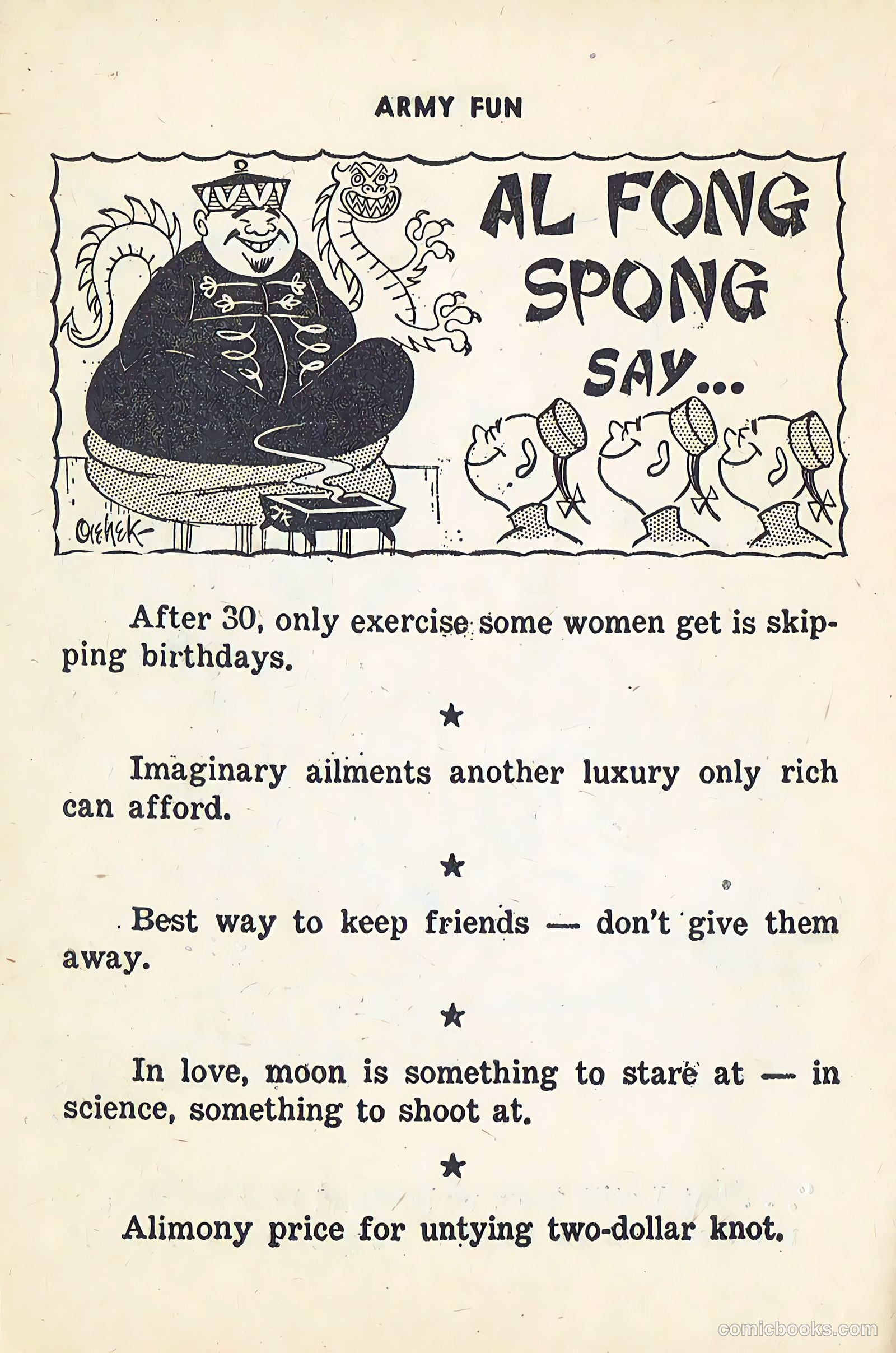 Army Fun #12 (1963) — page 10 of 100