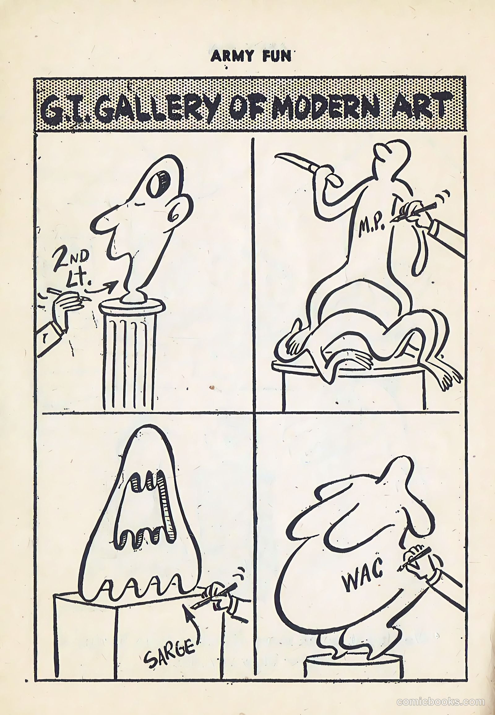 Army Fun #12 (1963) — page 14 of 100