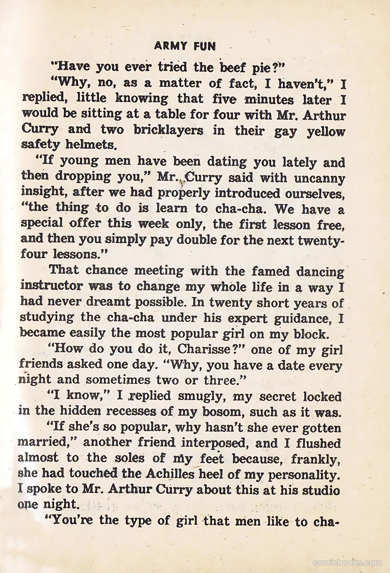 Army Fun #12 (1963) — page 21 of 100