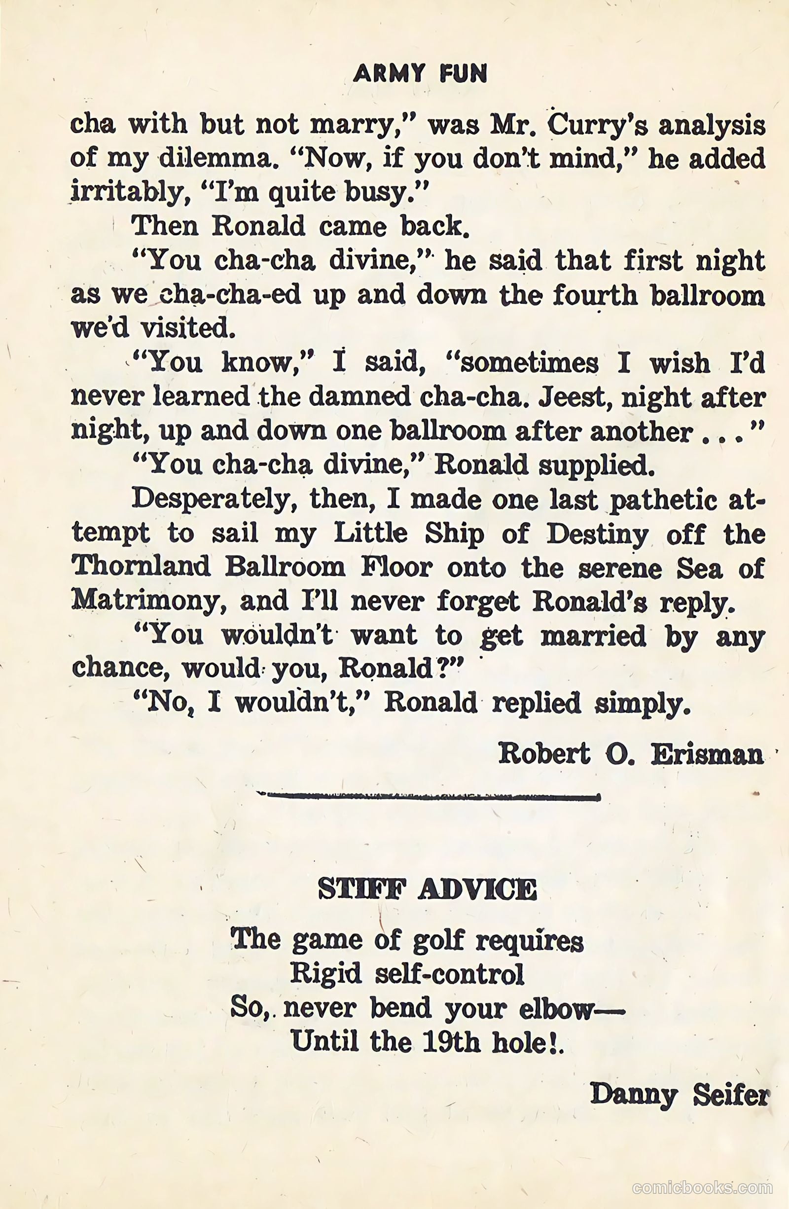 Army Fun #12 (1963) — page 22 of 100