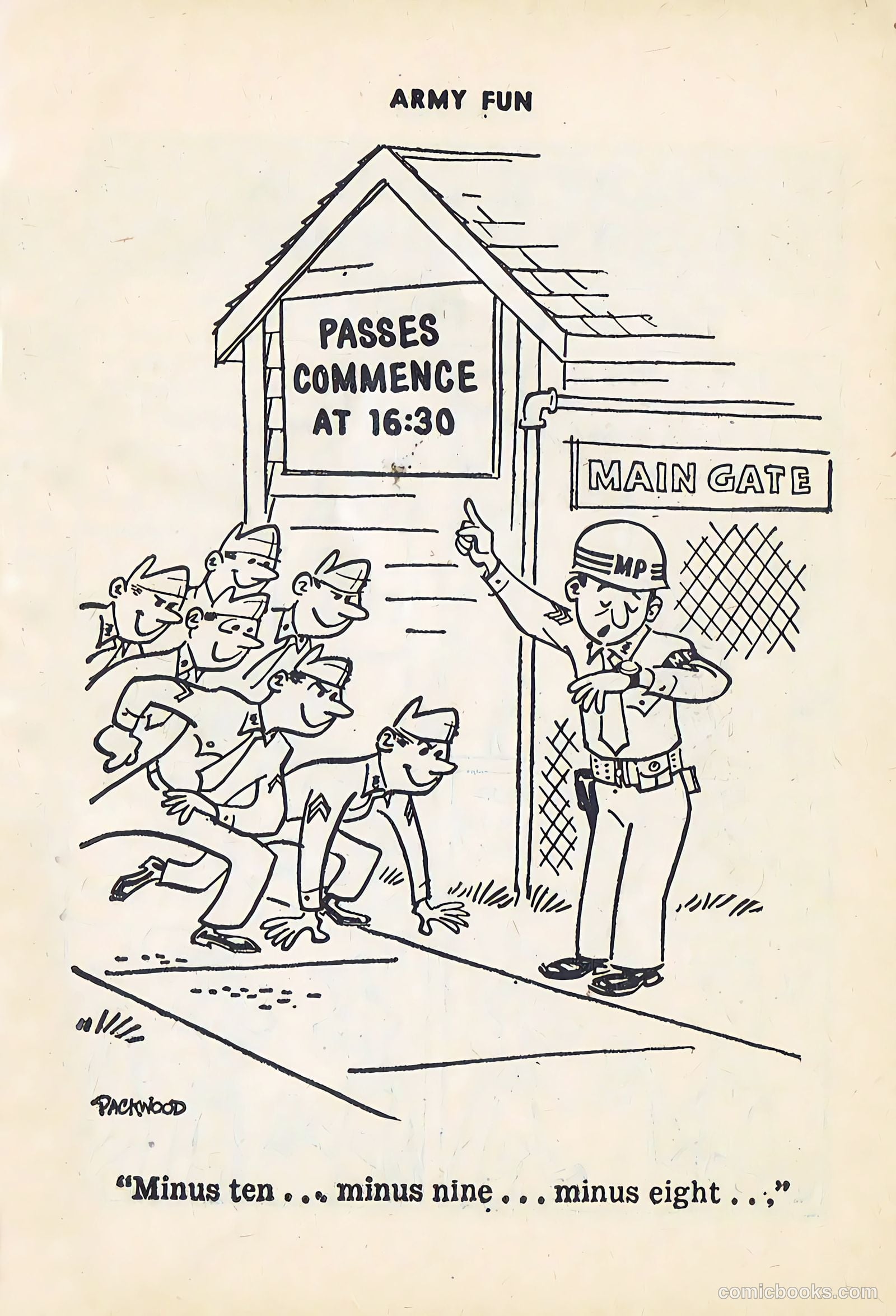 Army Fun #12 (1963) — page 35 of 100