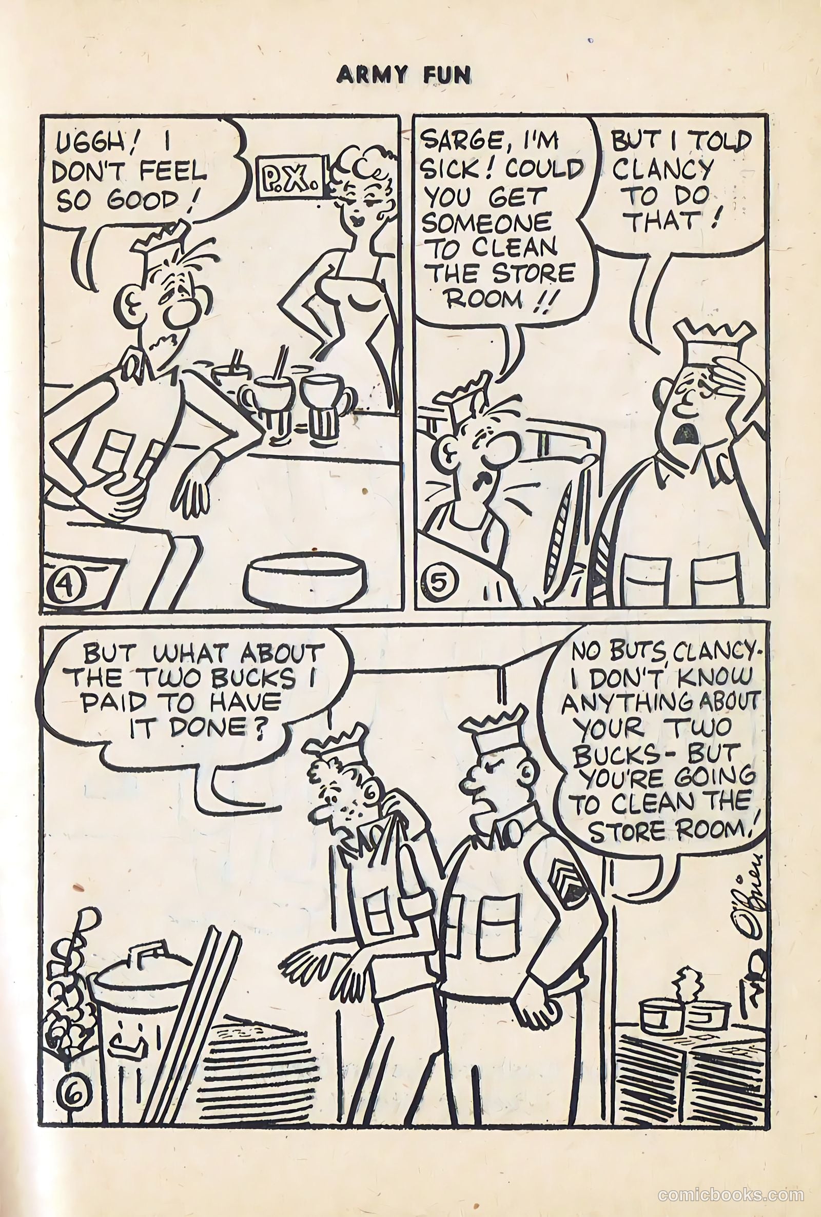 Army Fun #12 (1963) — page 37 of 100