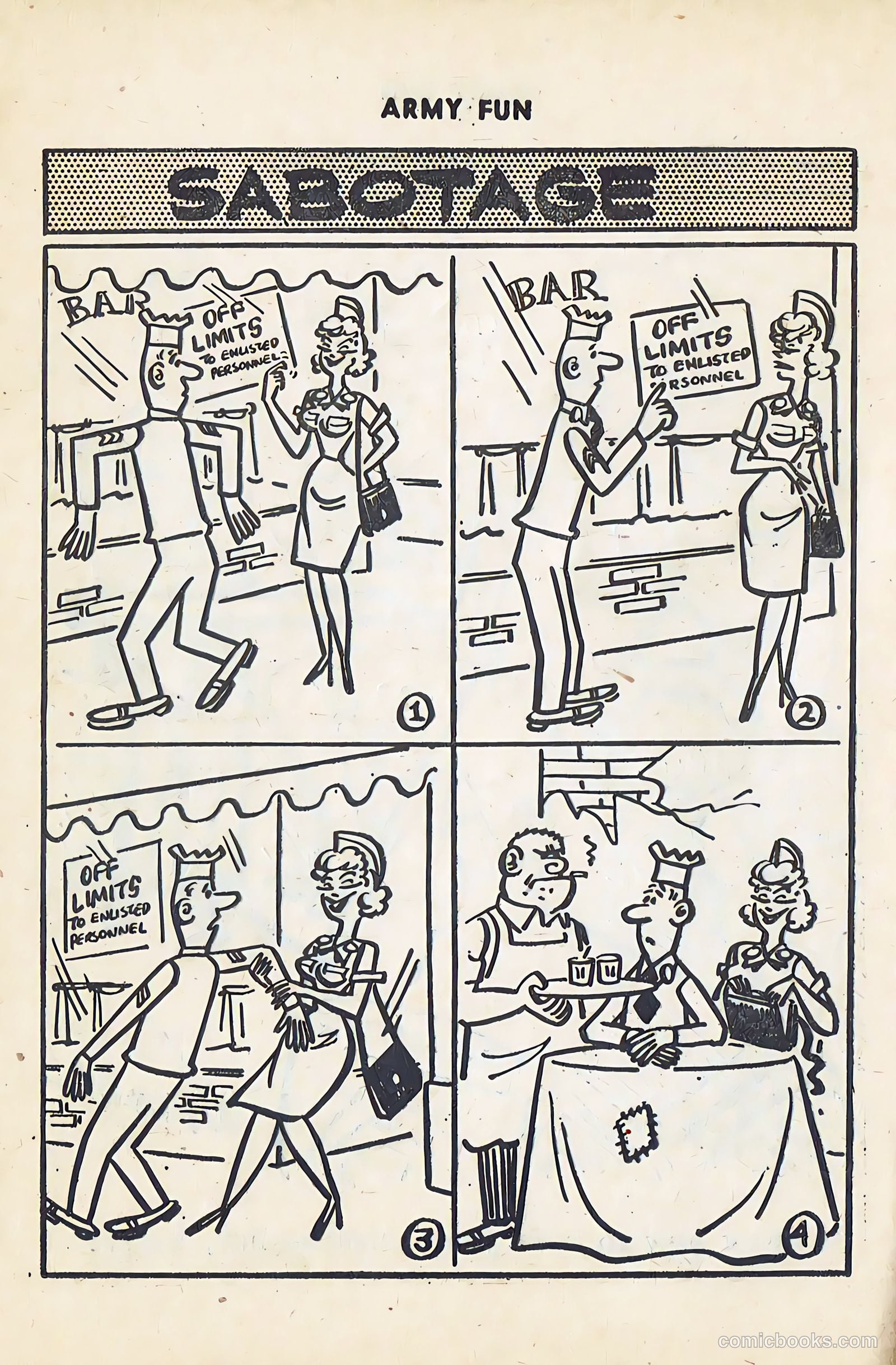Army Fun #12 (1963) — page 44 of 100