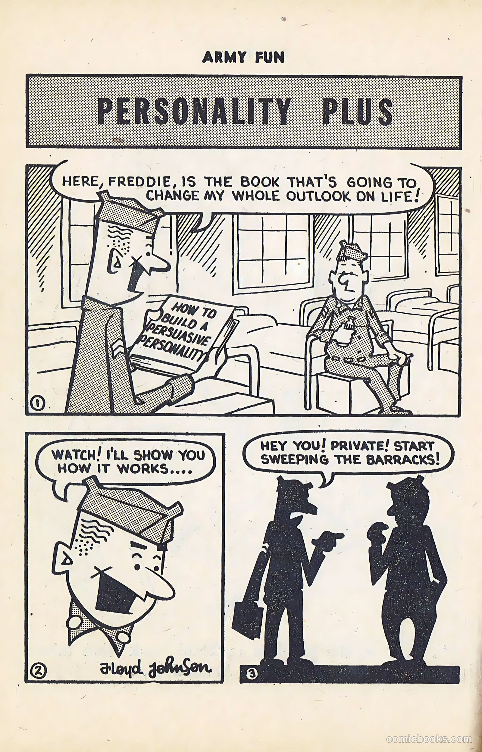 Army Fun #12 (1963) — page 50 of 100