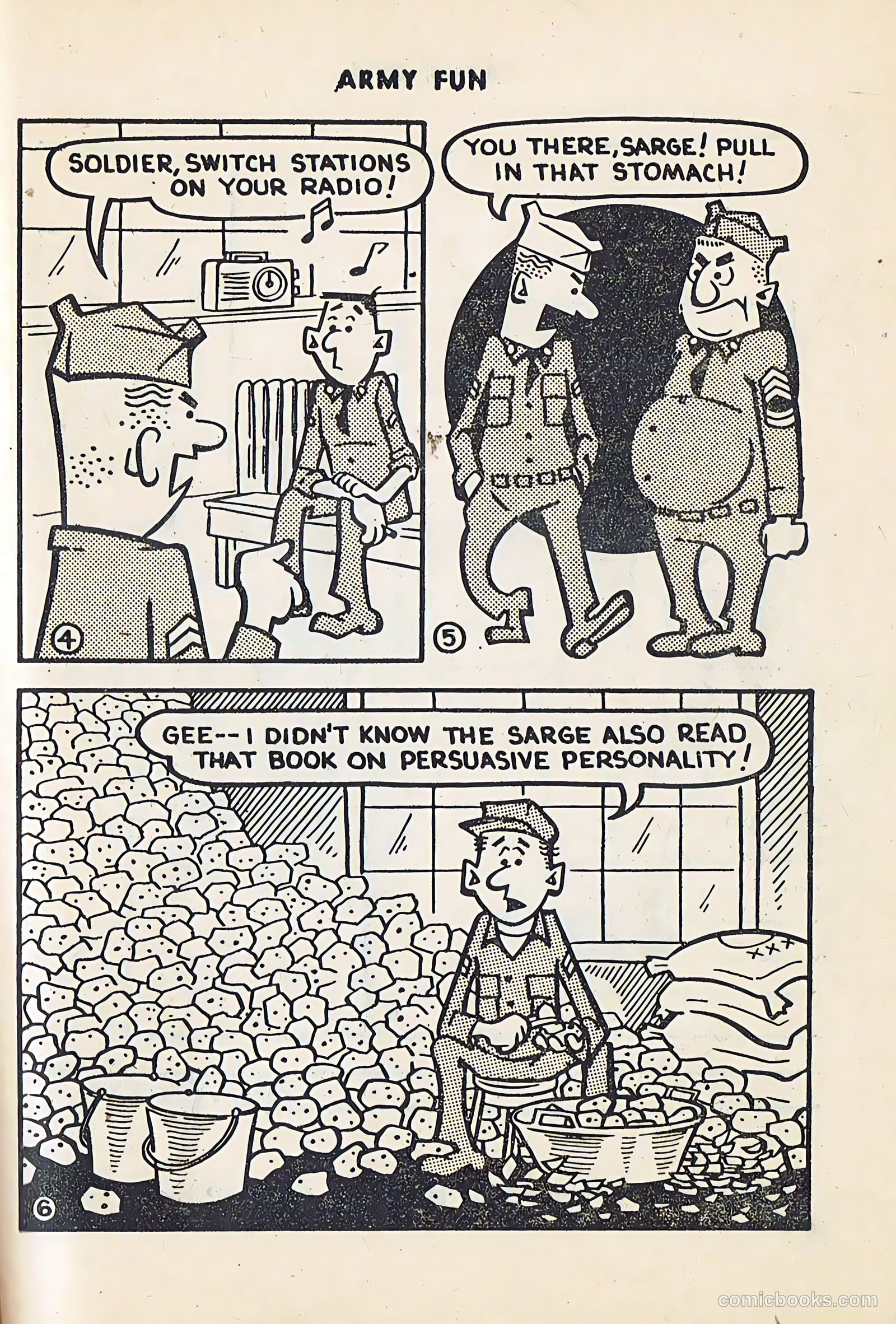 Army Fun #12 (1963) — page 51 of 100