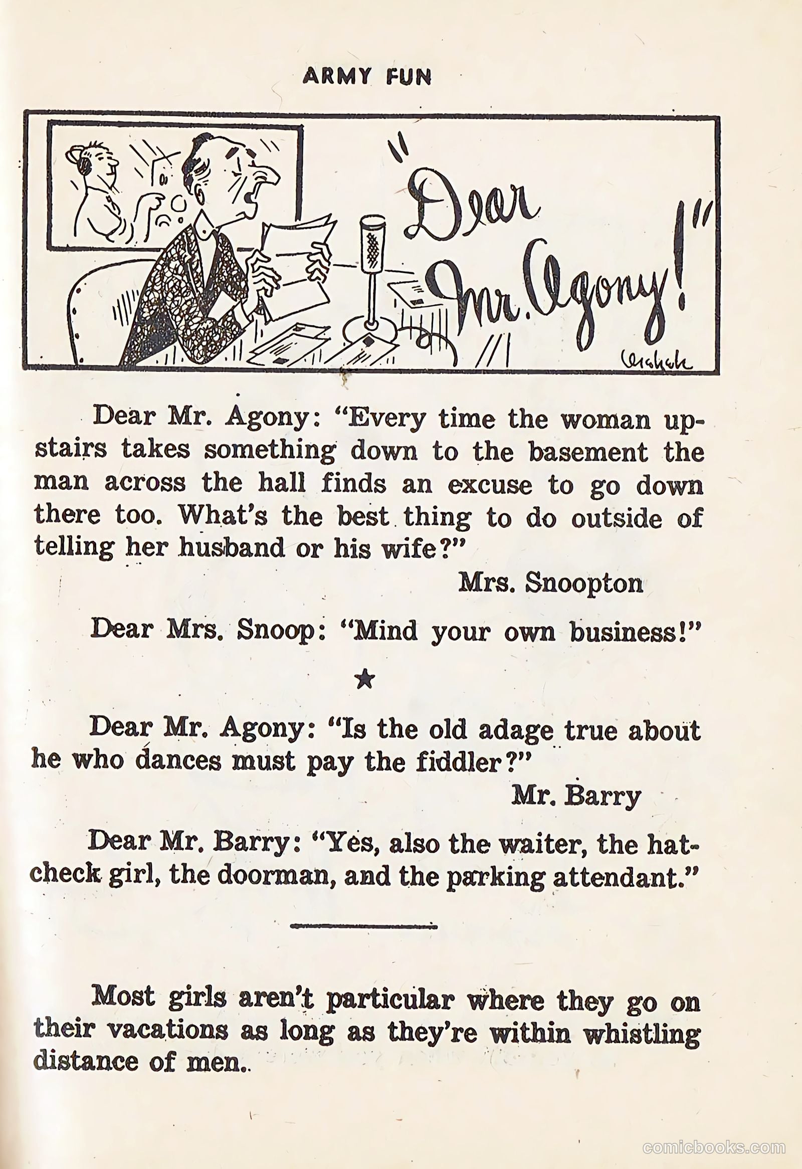 Army Fun #12 (1963) — page 55 of 100