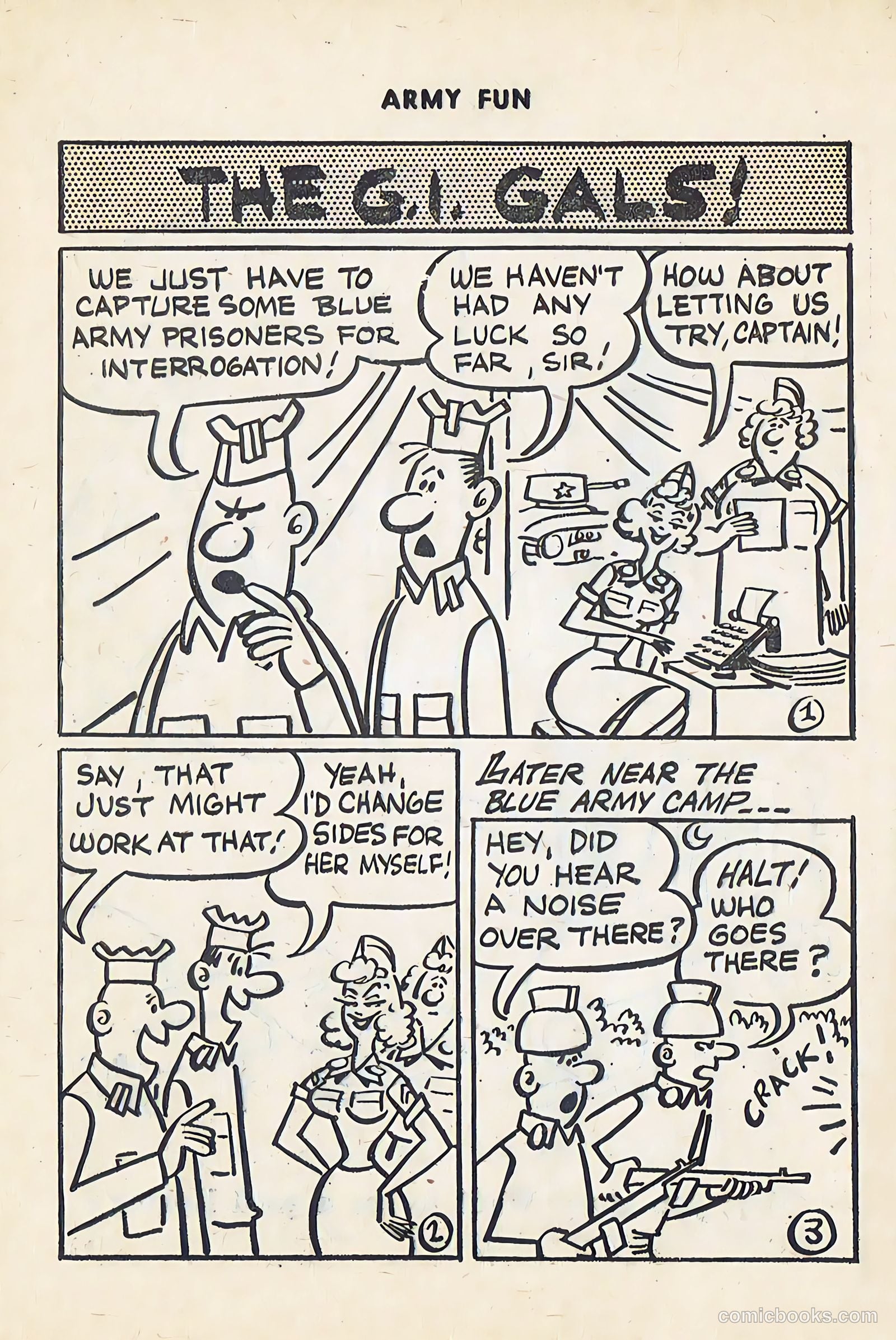 Army Fun #12 (1963) — page 60 of 100