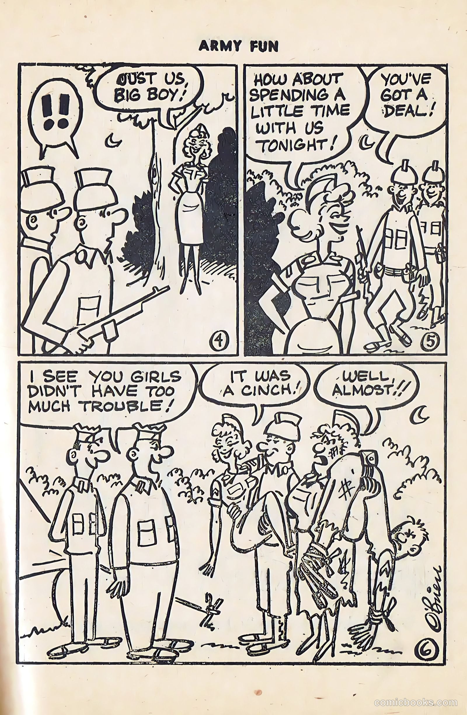 Army Fun #12 (1963) — page 61 of 100