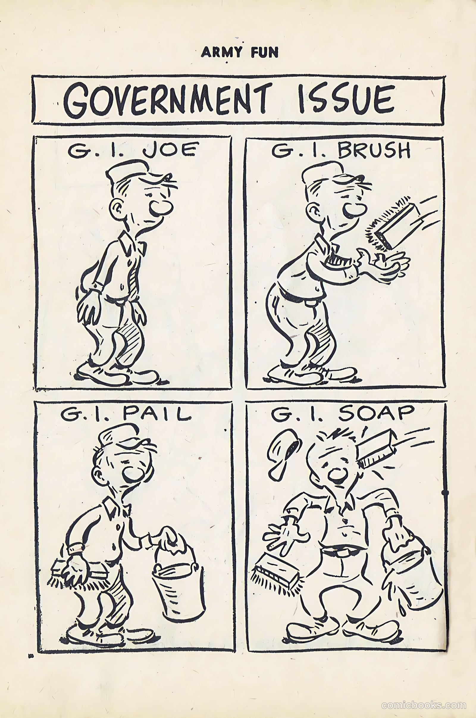 Army Fun #12 (1963) — page 66 of 100