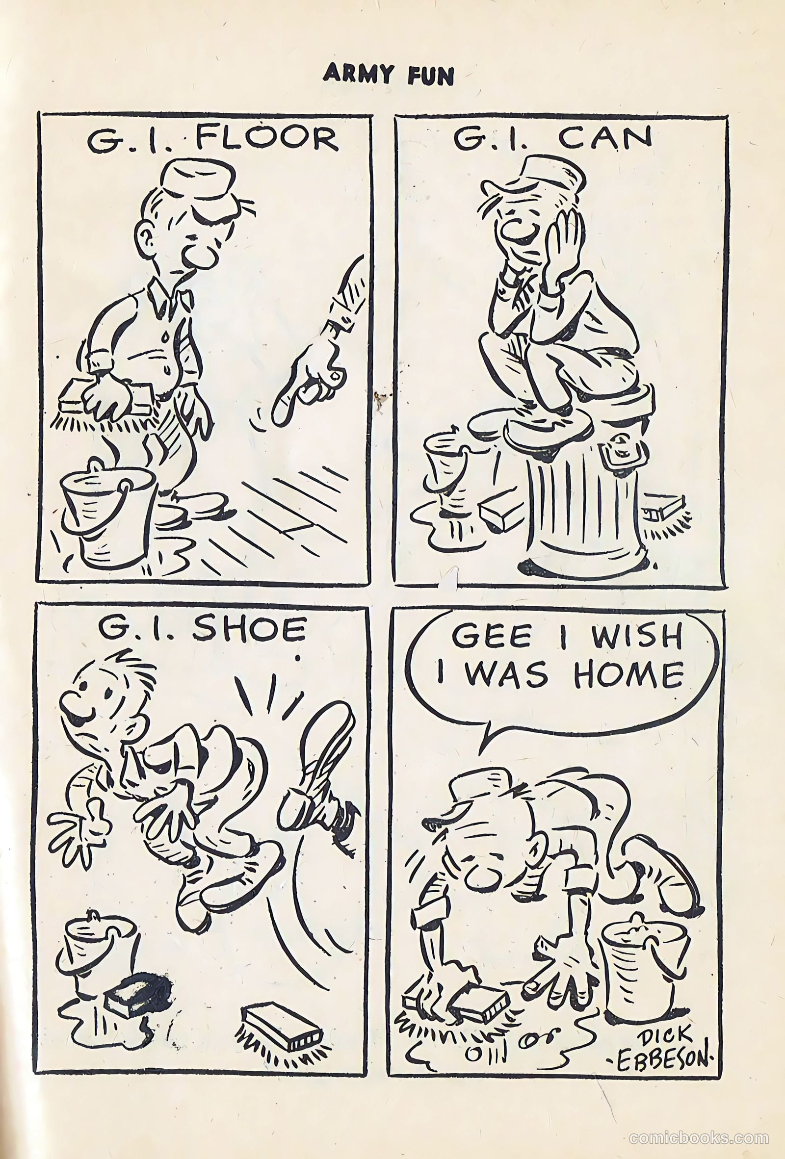 Army Fun #12 (1963) — page 67 of 100