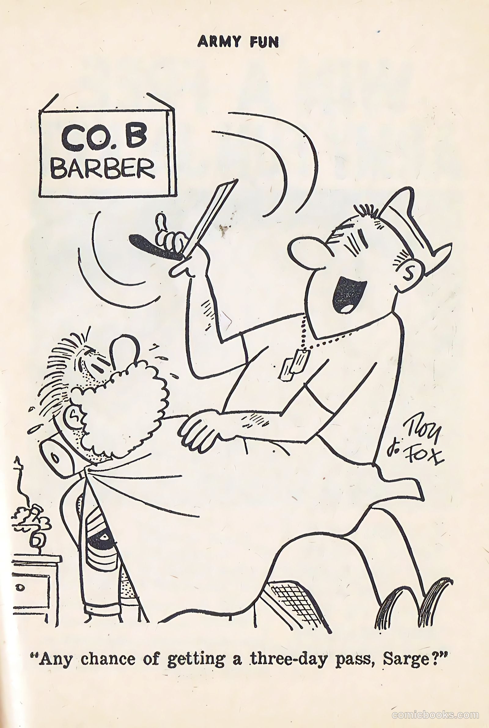 Army Fun #12 (1963) — page 71 of 100