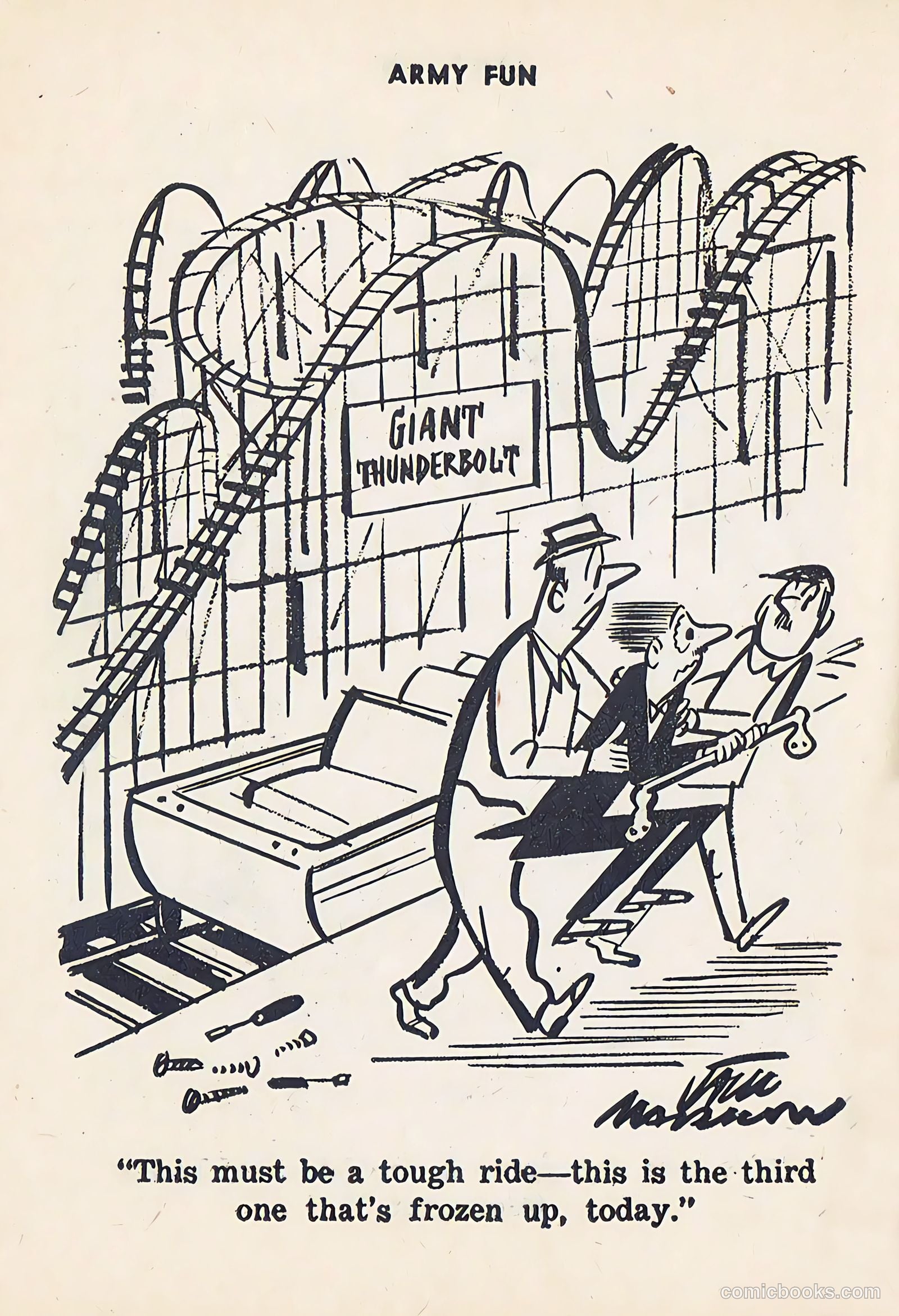 Army Fun #12 (1963) — page 74 of 100