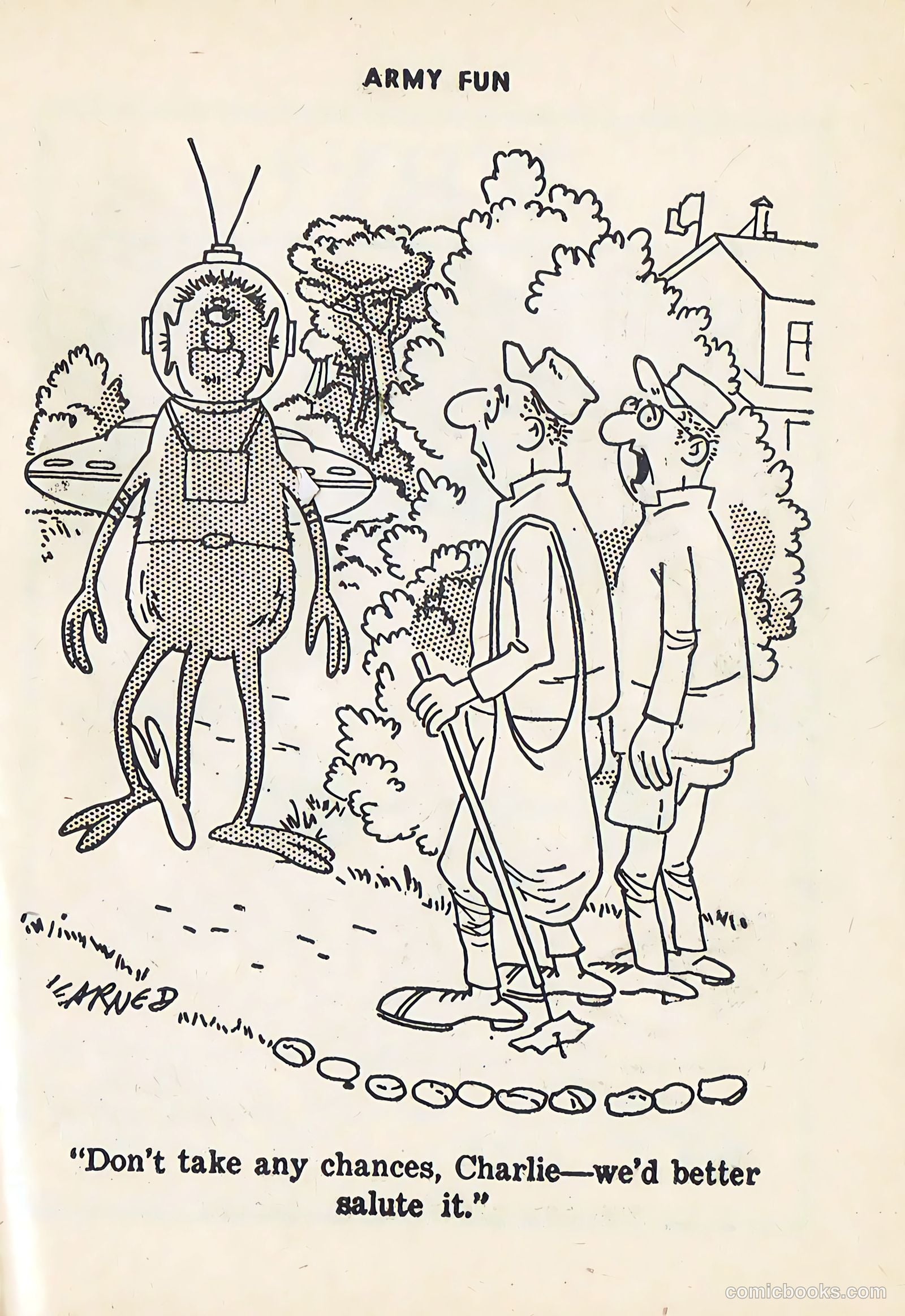 Army Fun #12 (1963) — page 75 of 100