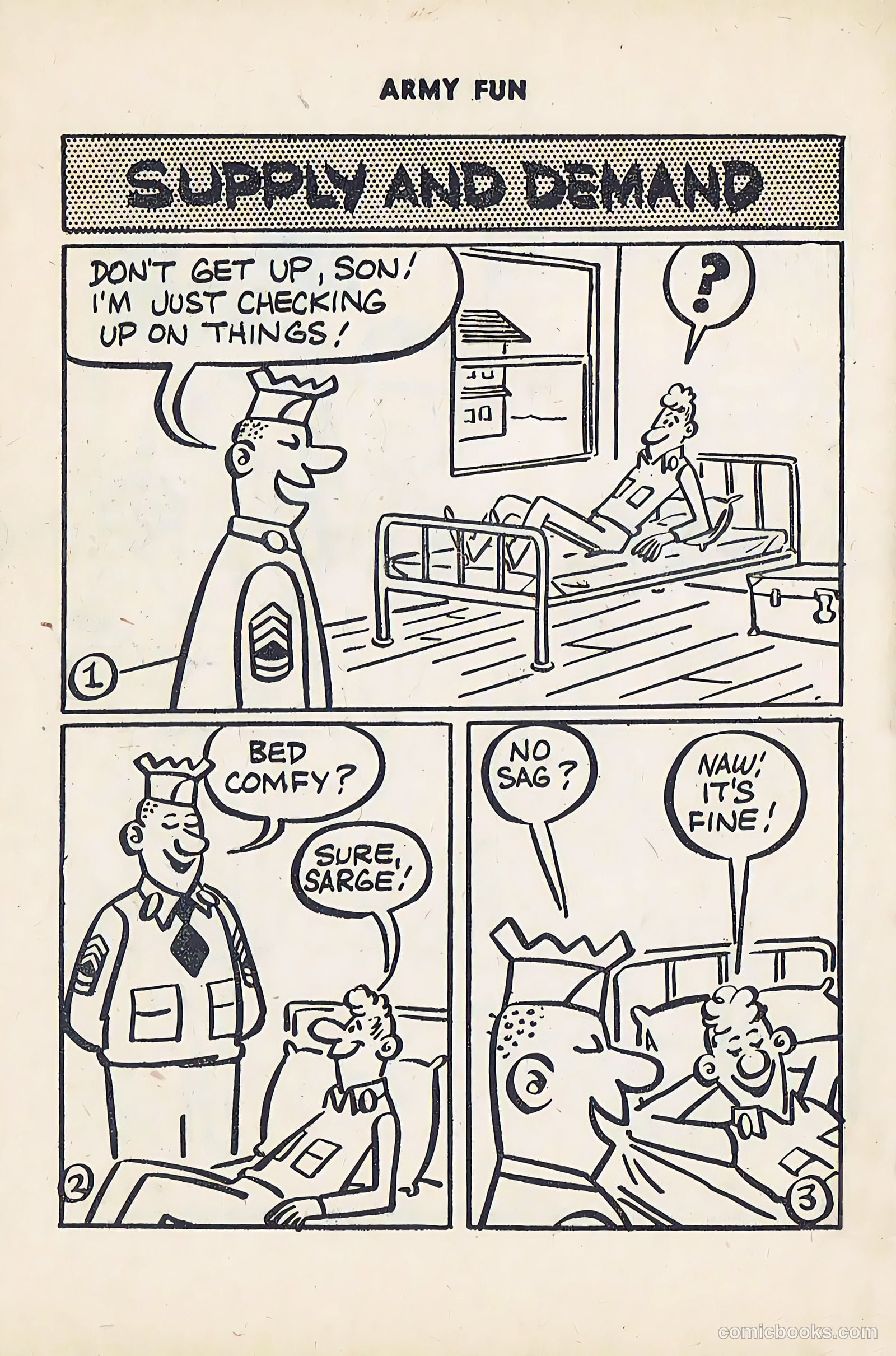 Army Fun #12 (1963) — page 82 of 100