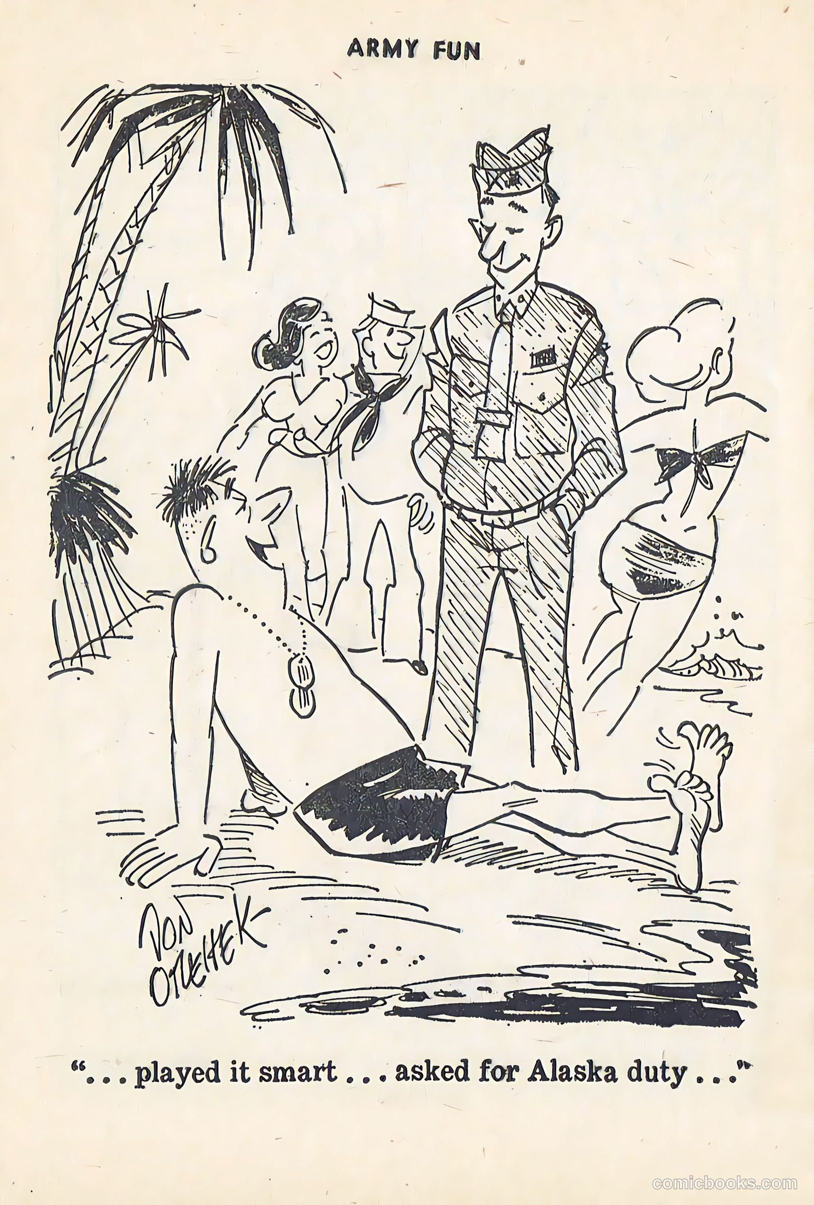 Army Fun #12 (1963) — page 84 of 100