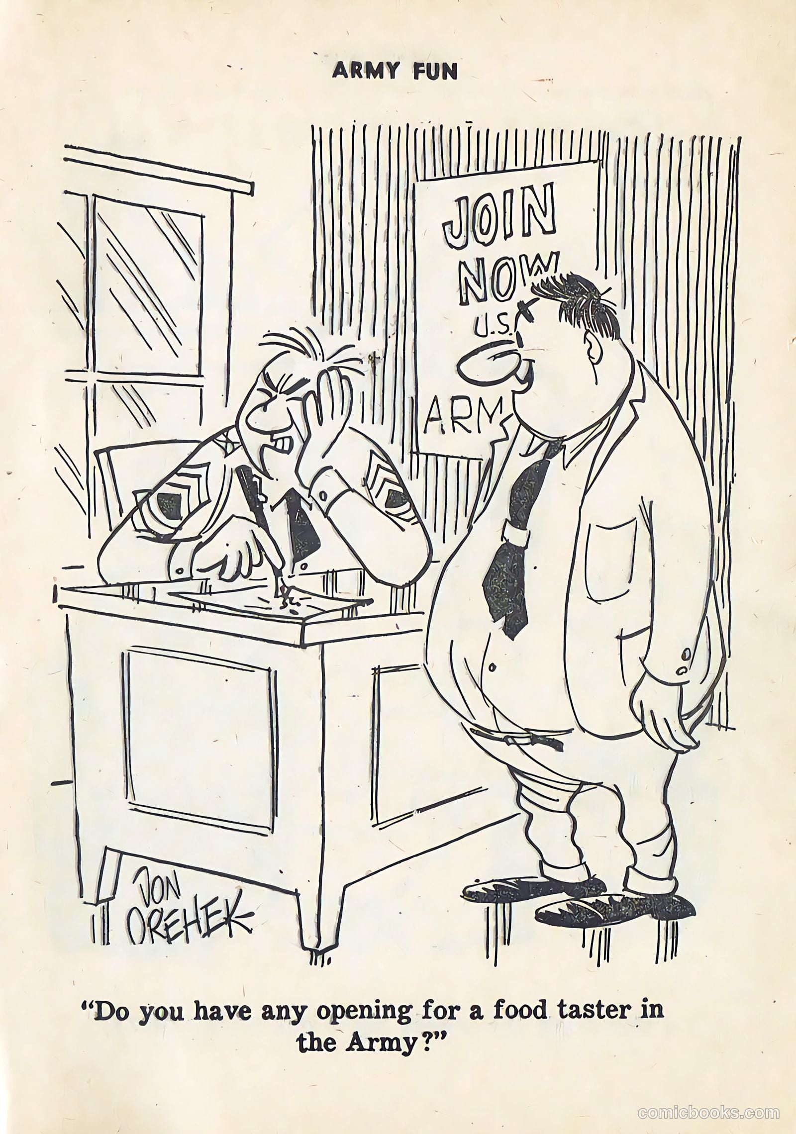 Army Fun #12 (1963) — page 89 of 100