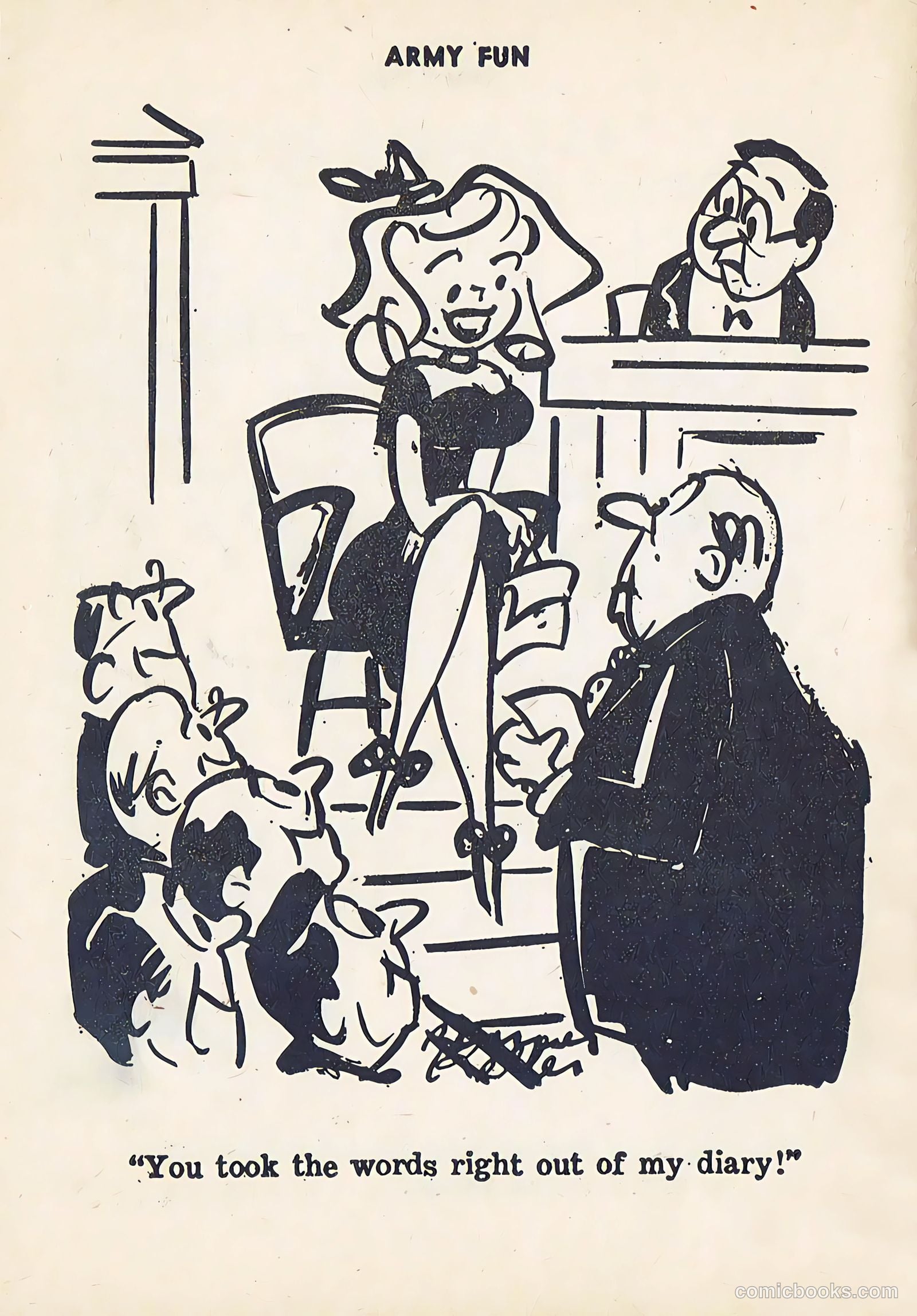 Army Fun #12 (1963) — page 90 of 100