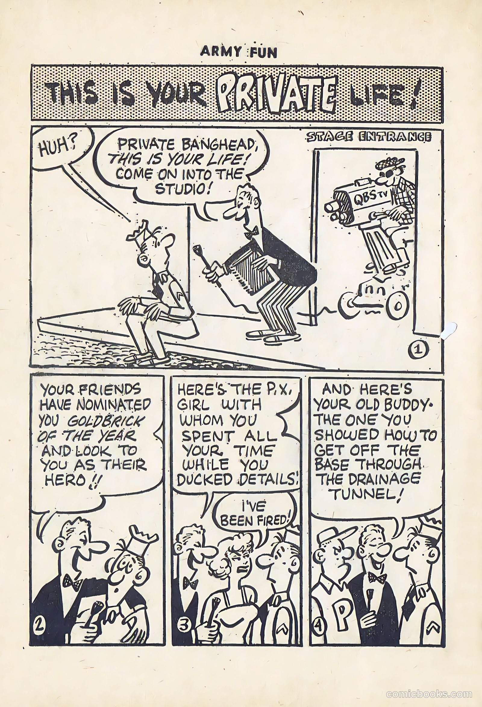 Army Fun #12 (1963) — page 92 of 100