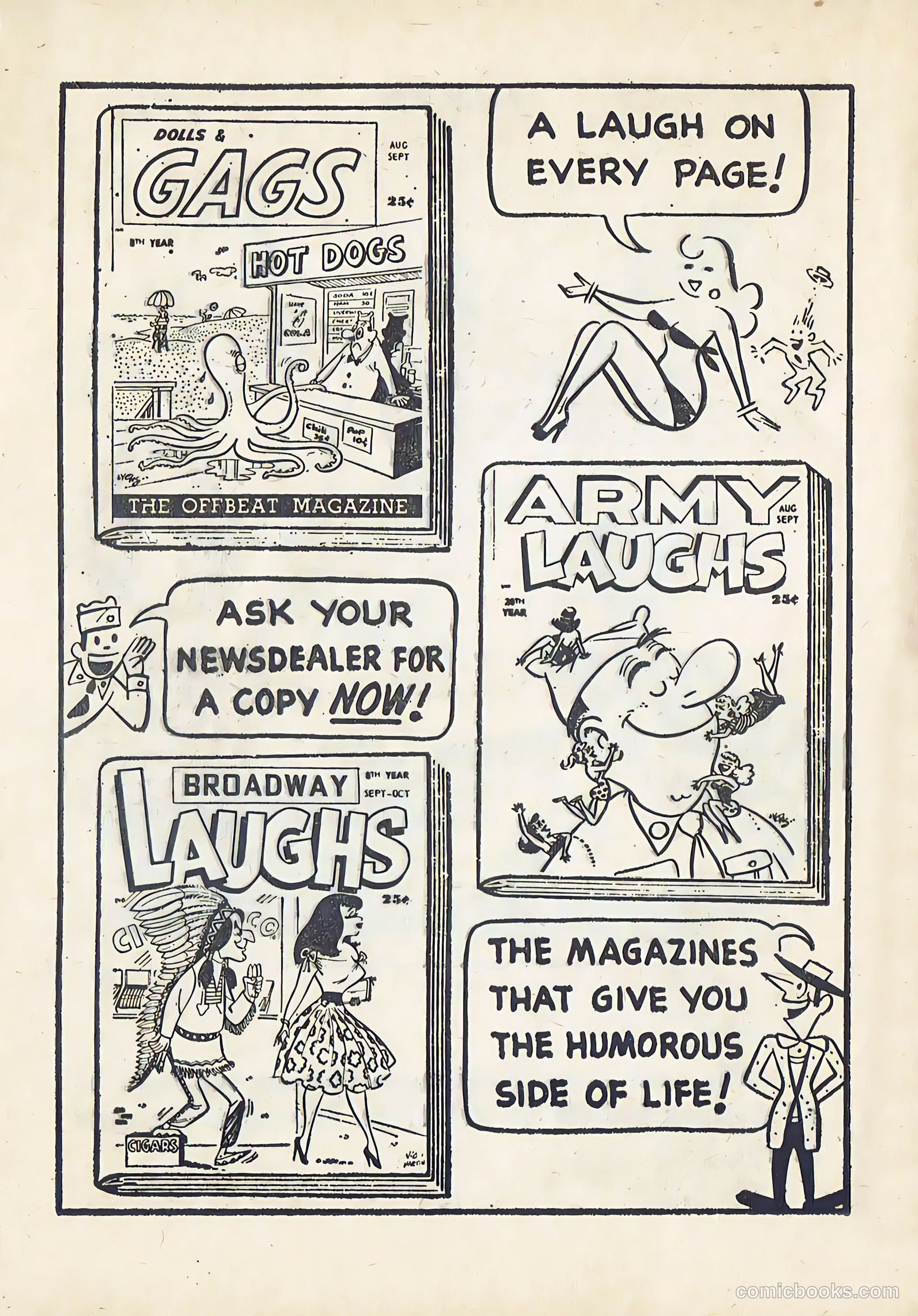 Army Fun #12 (1963) — page 96 of 100
