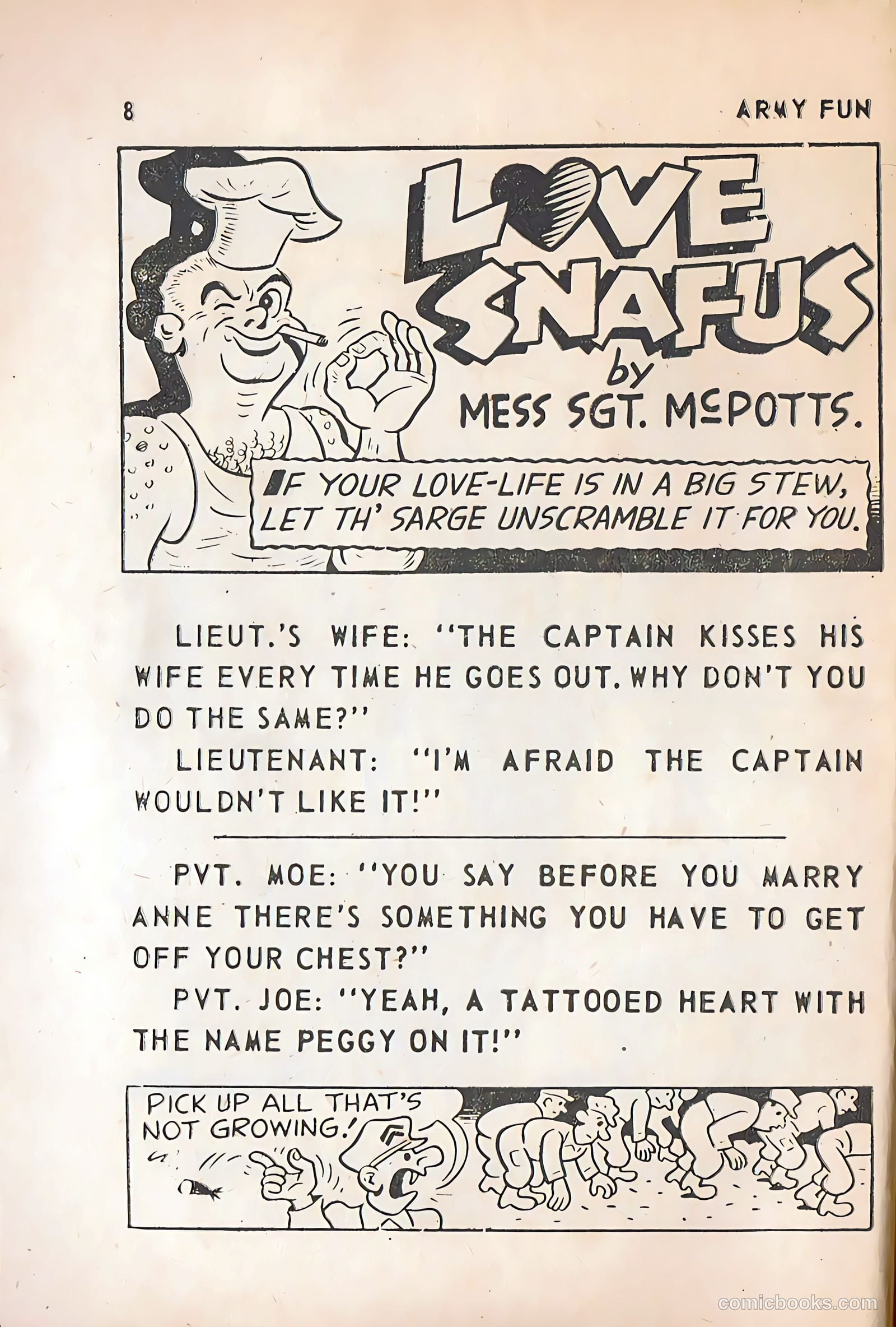 Army Fun #7 (1964) — page 10 of 99