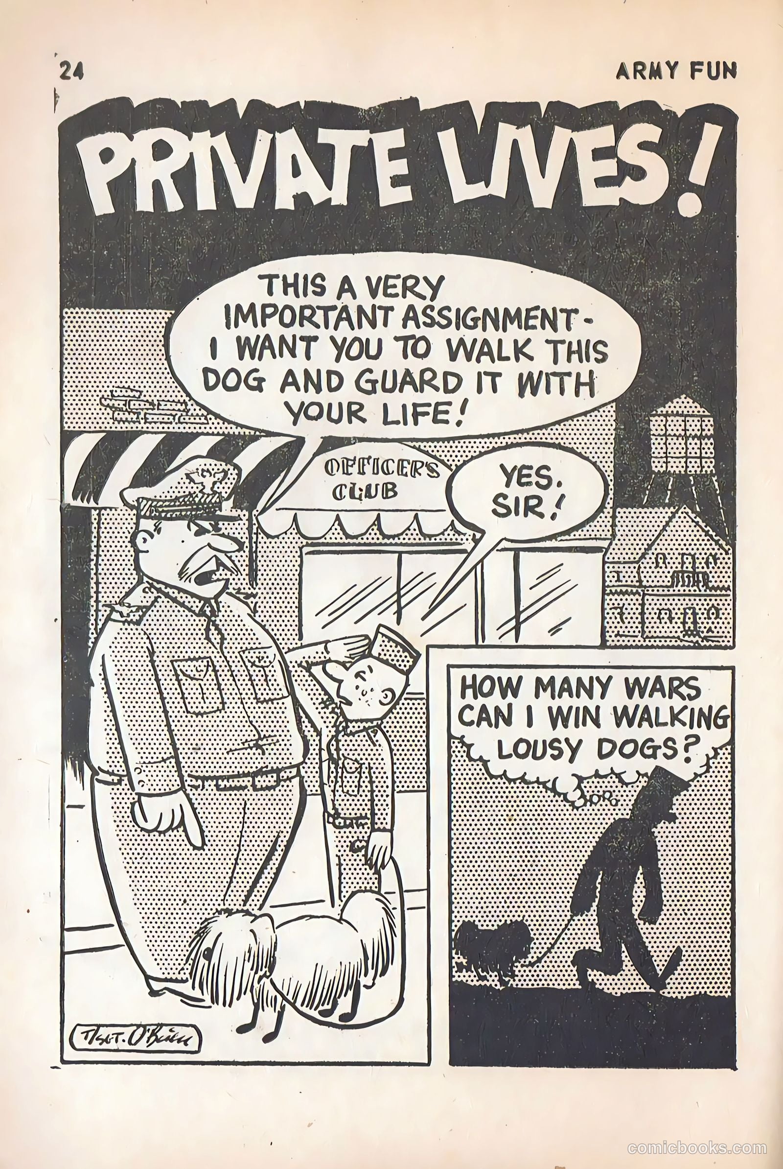 Army Fun #7 (1964) — page 26 of 99