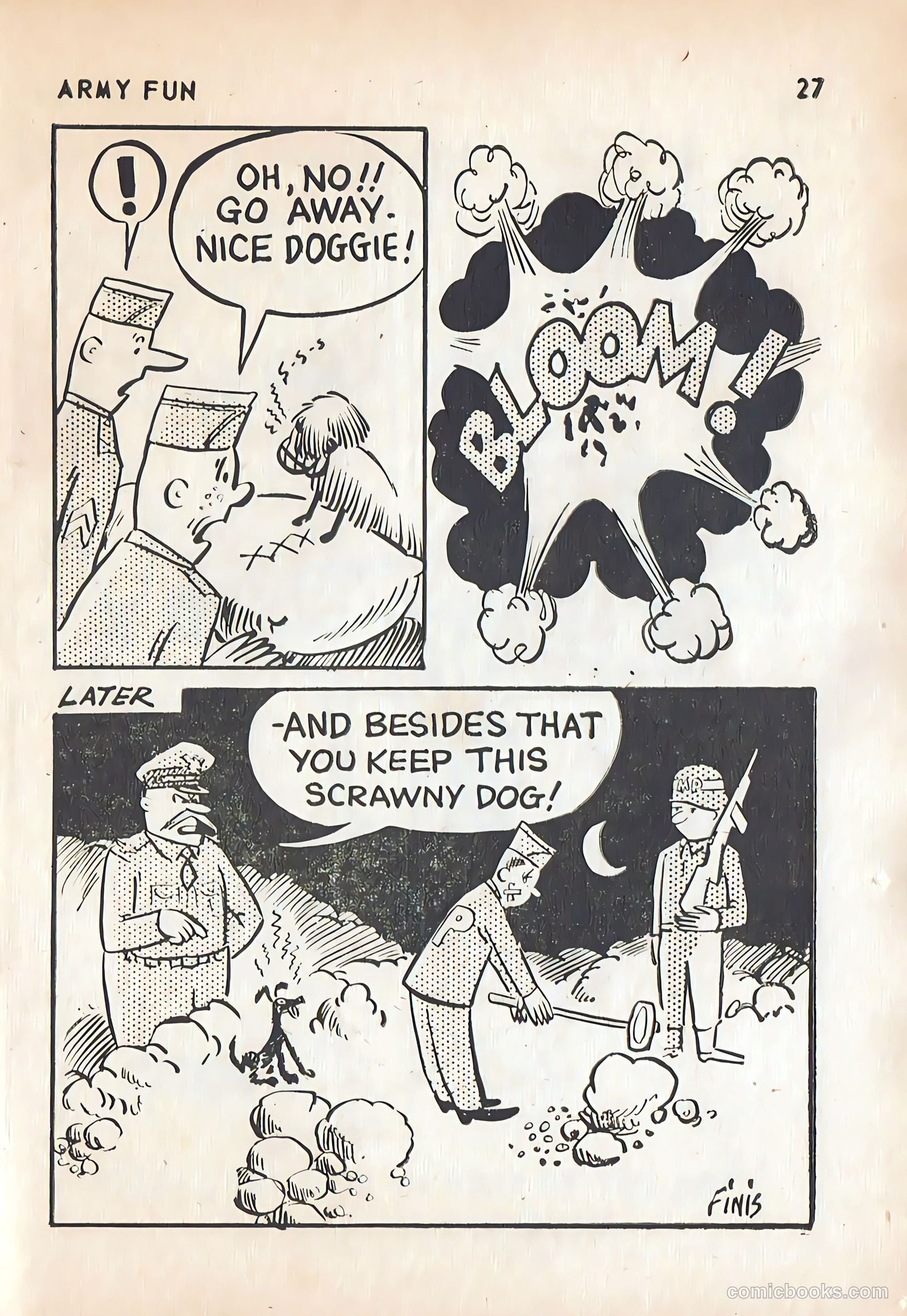 Army Fun #7 (1964) — page 29 of 99