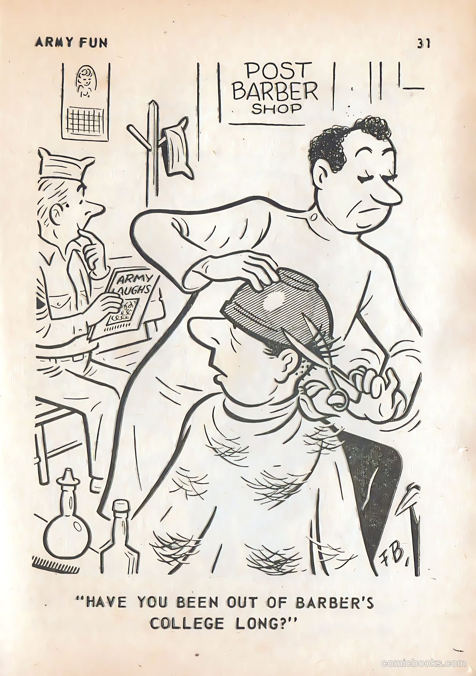 Army Fun #7 (1964) — page 33 of 99