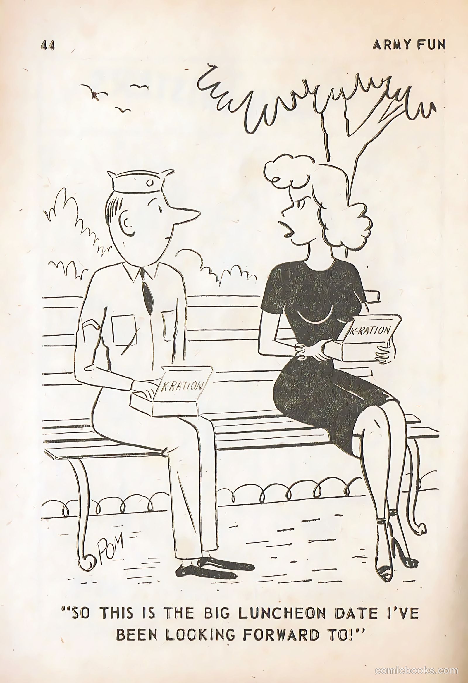 Army Fun #7 (1964) — page 46 of 99
