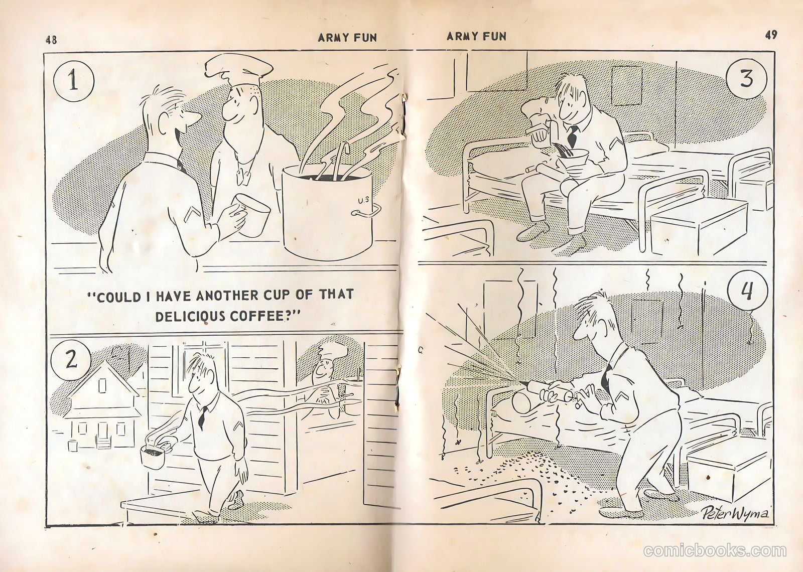 Army Fun #7 (1964) — page 50 of 99
