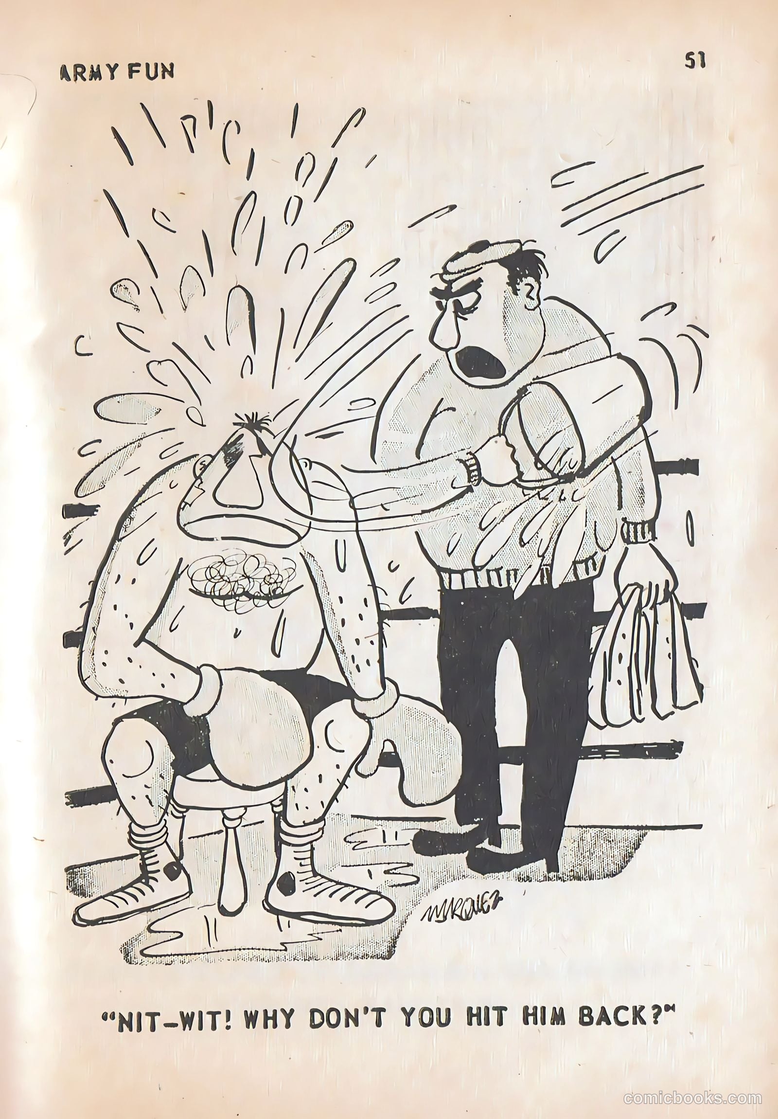 Army Fun #7 (1964) — page 52 of 99