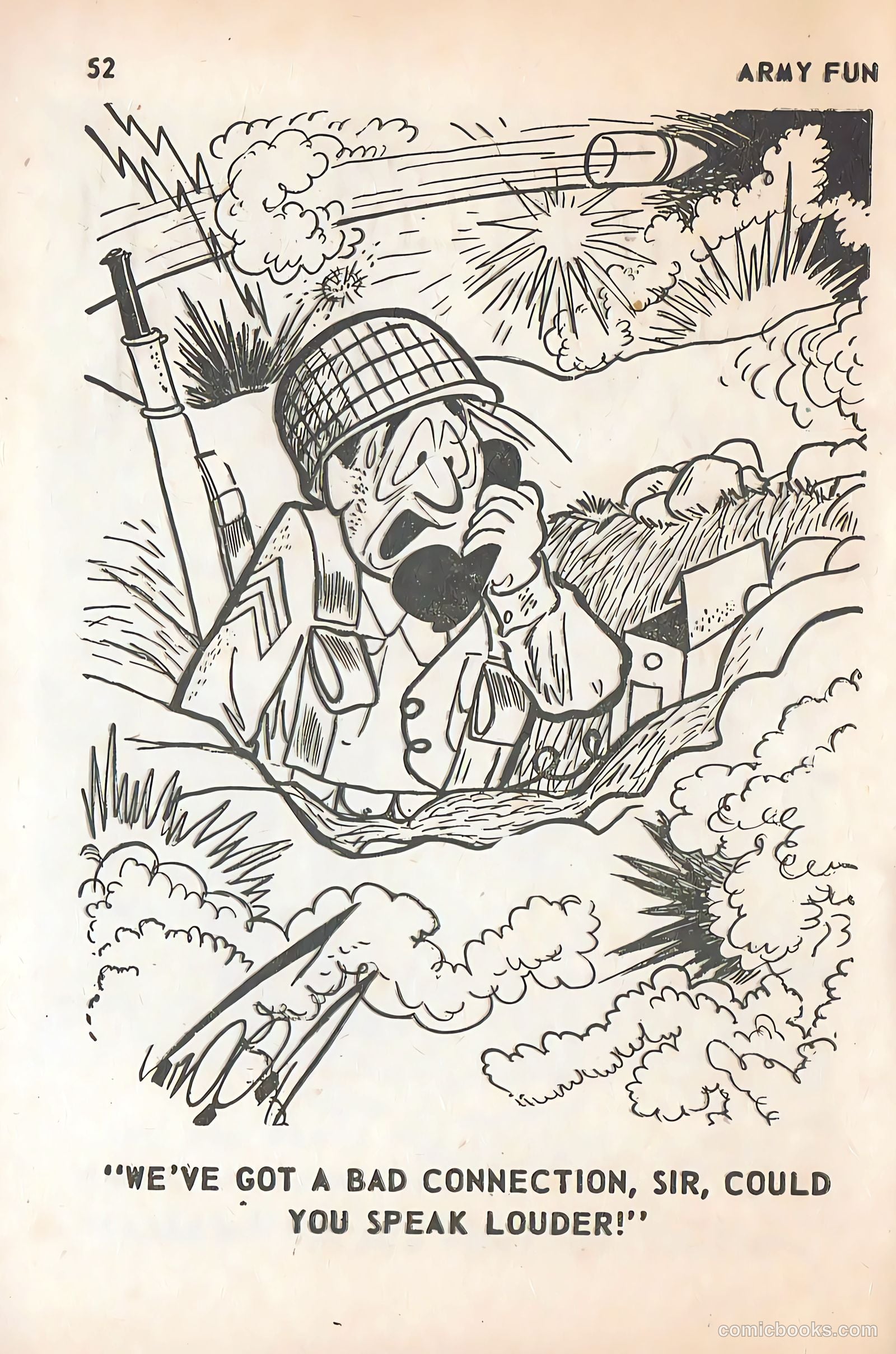 Army Fun #7 (1964) — page 53 of 99