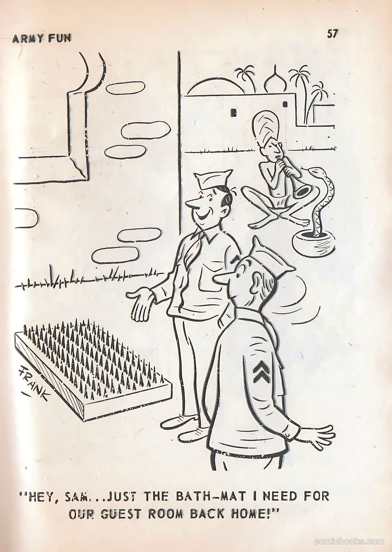 Army Fun #7 (1964) — page 58 of 99