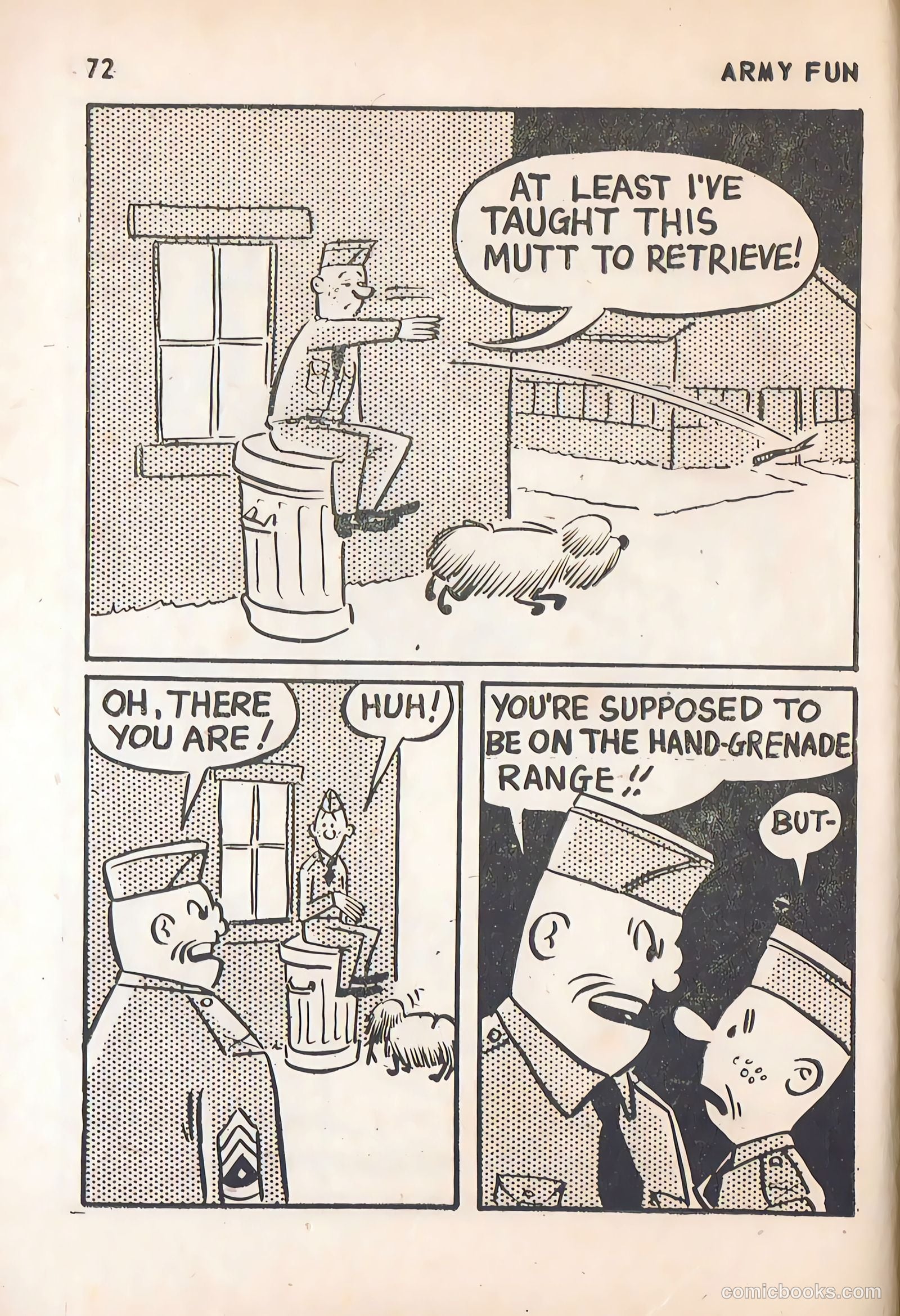 Army Fun #7 (1964) — page 73 of 99
