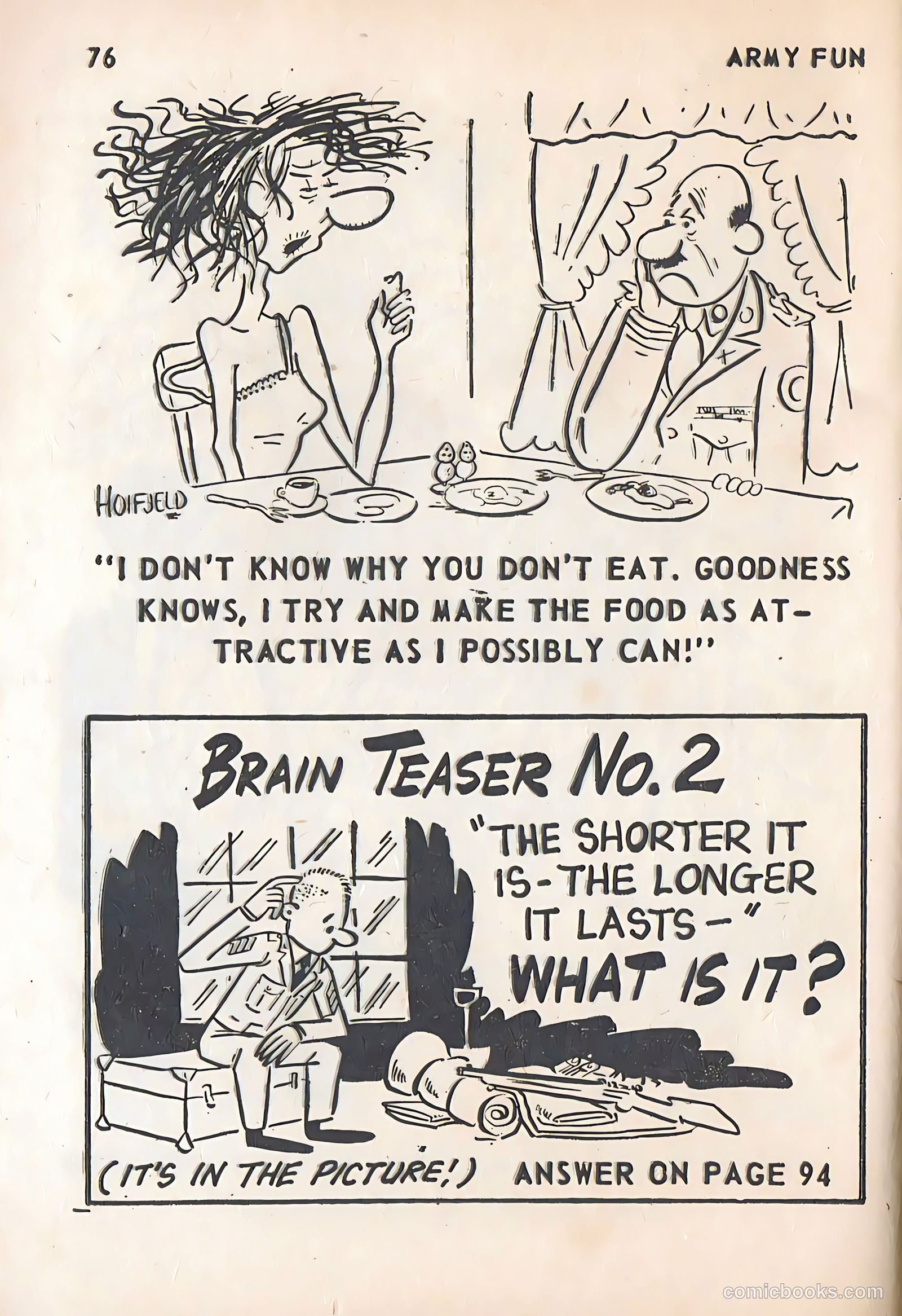 Army Fun #7 (1964) — page 77 of 99