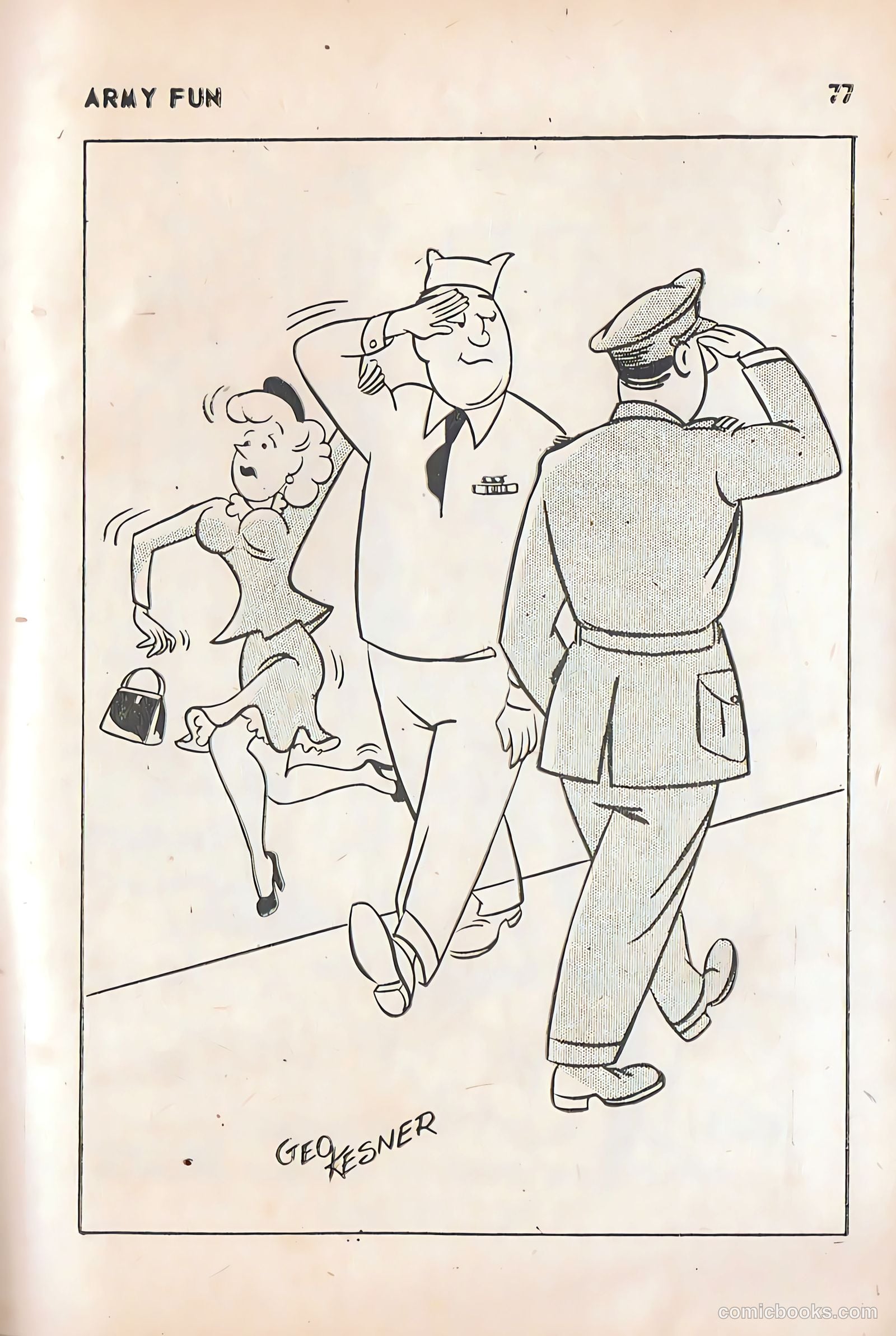 Army Fun #7 (1964) — page 78 of 99