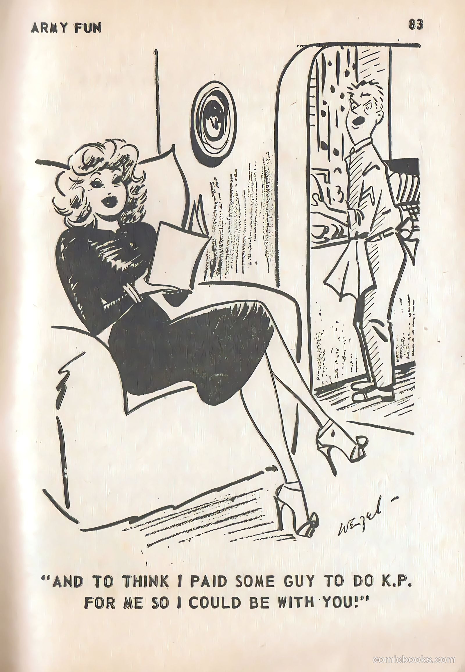 Army Fun #7 (1964) — page 84 of 99