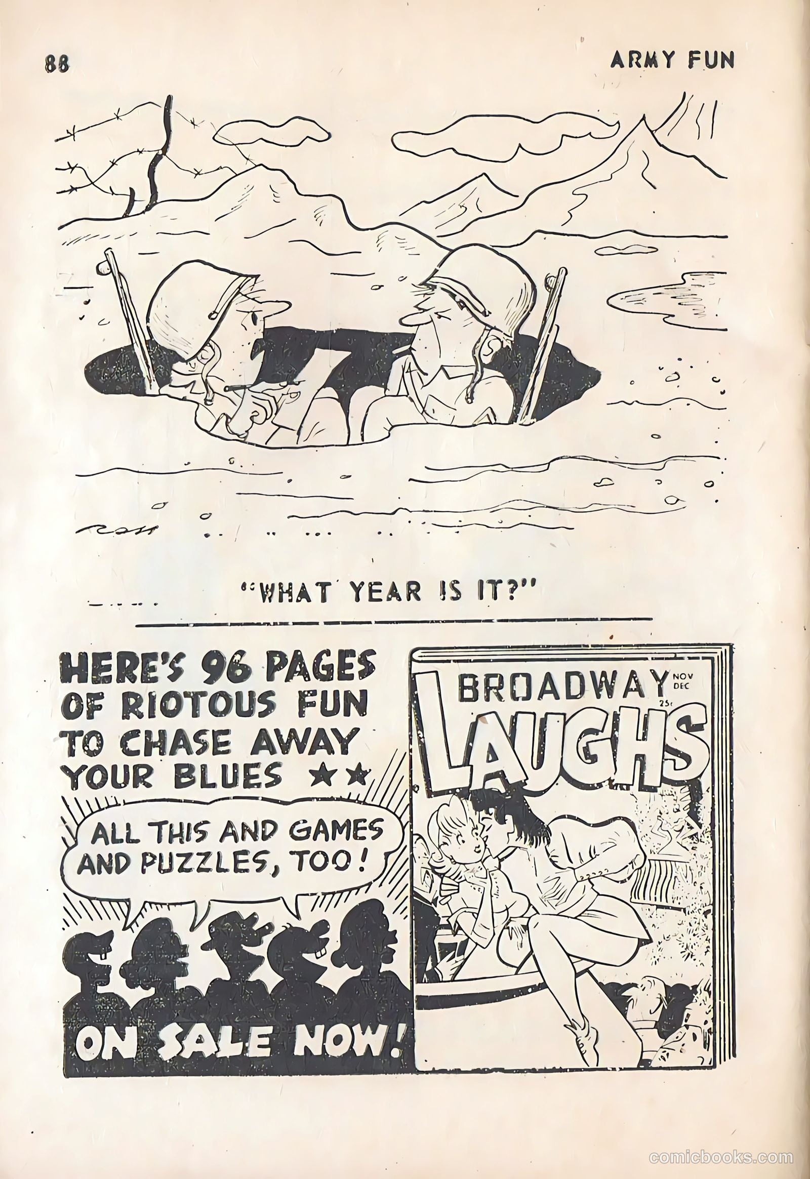 Army Fun #7 (1964) — page 89 of 99