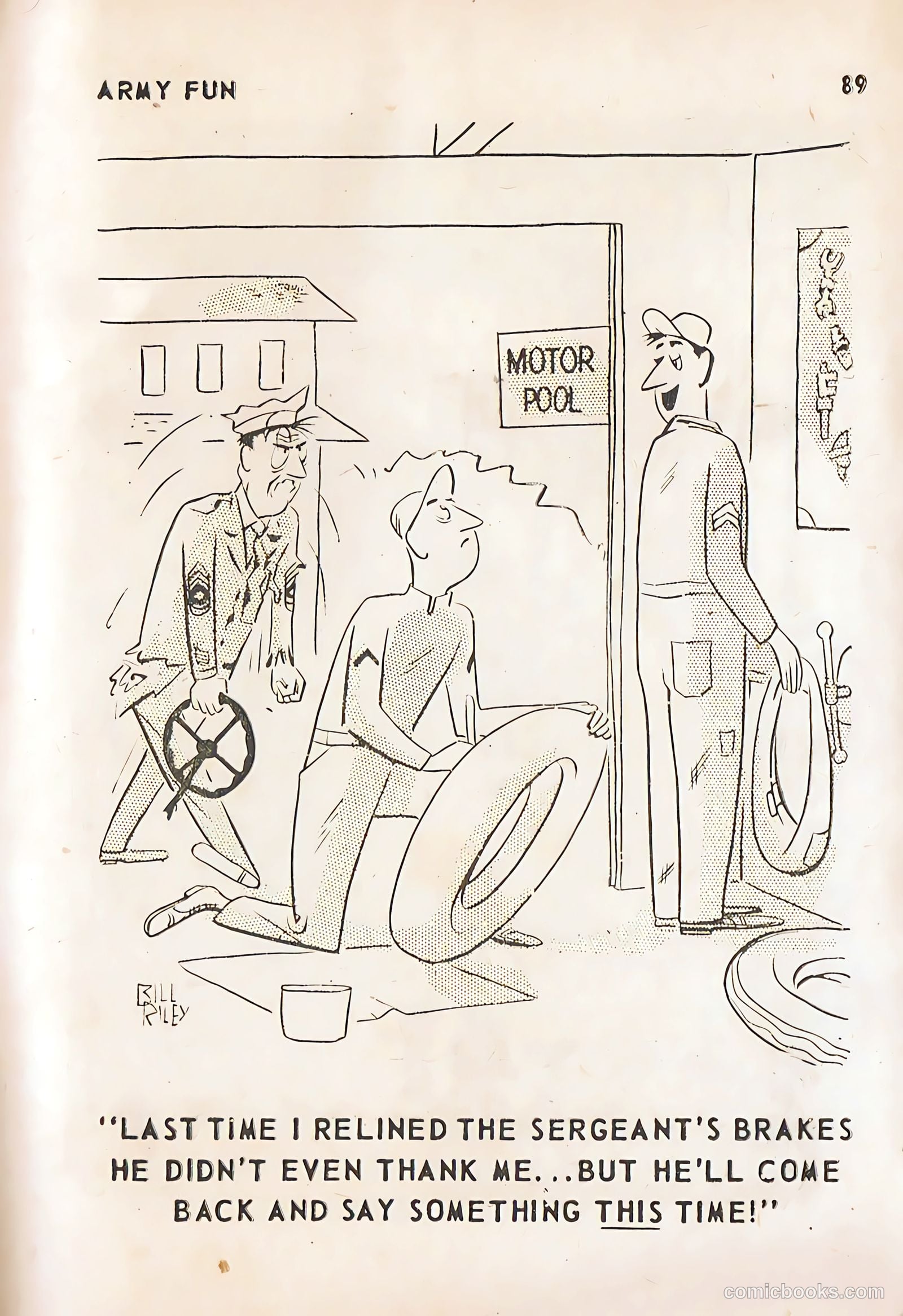 Army Fun #7 (1964) — page 90 of 99