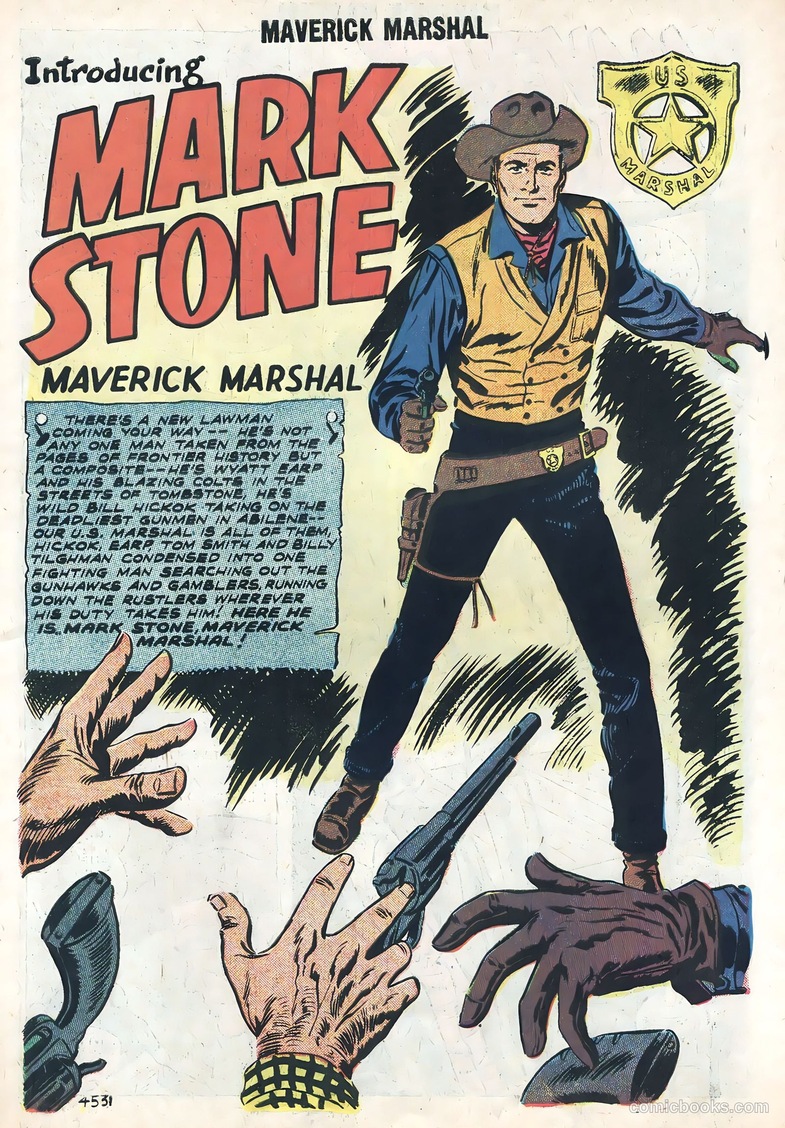 Maverick Marshal #1 (1958) — page 3 of 36