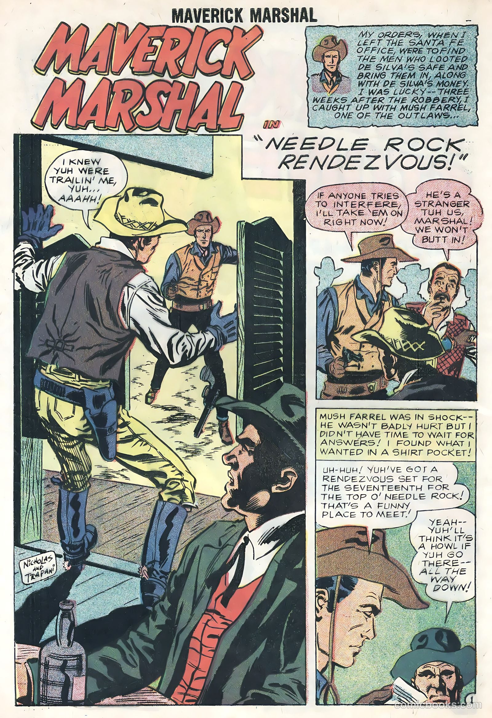 Maverick Marshal #1 (1958) — page 4 of 36