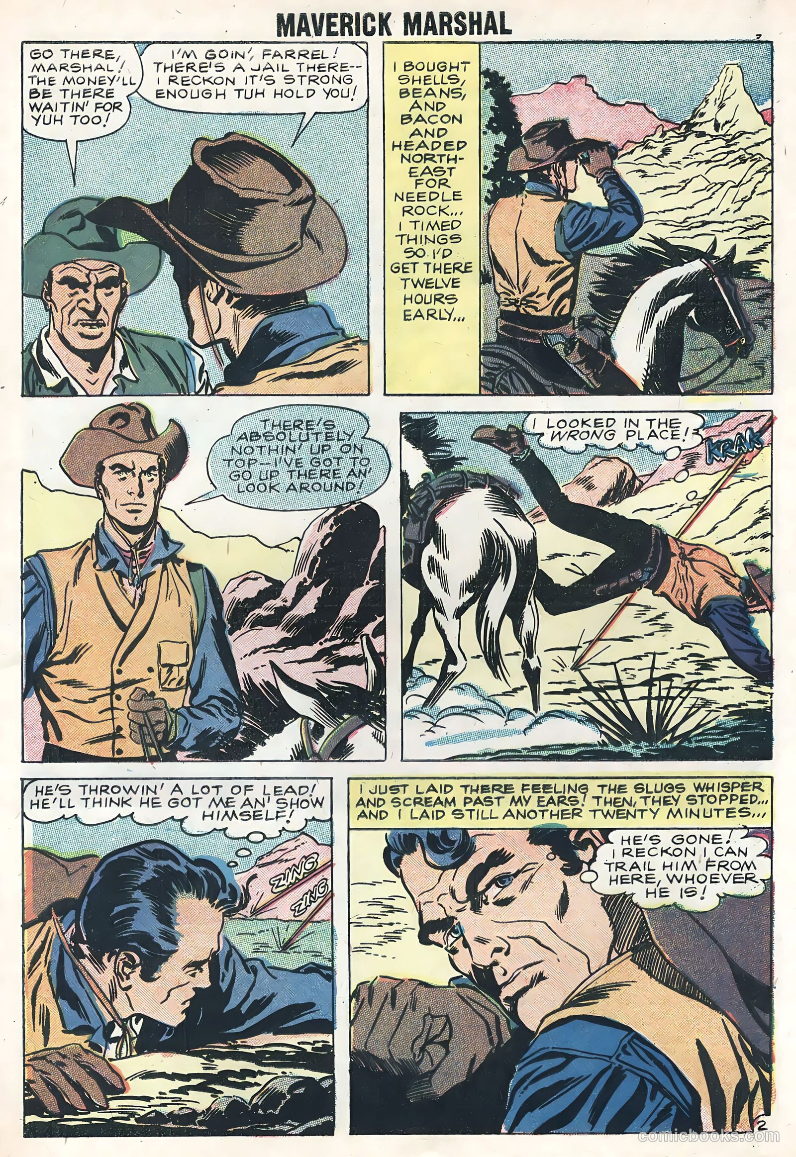 Maverick Marshal #1 (1958) — page 5 of 36