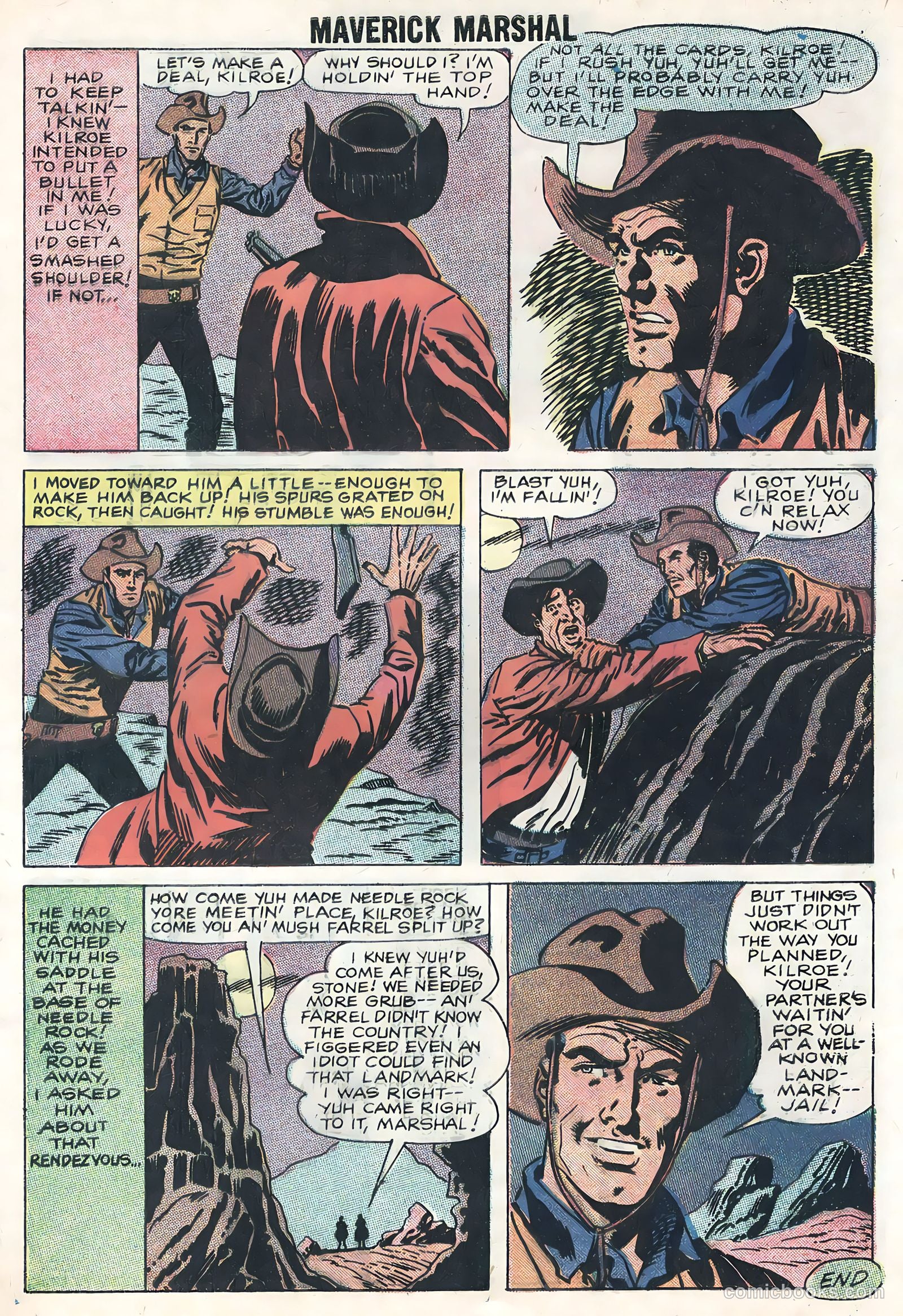 Maverick Marshal #1 (1958) — page 9 of 36