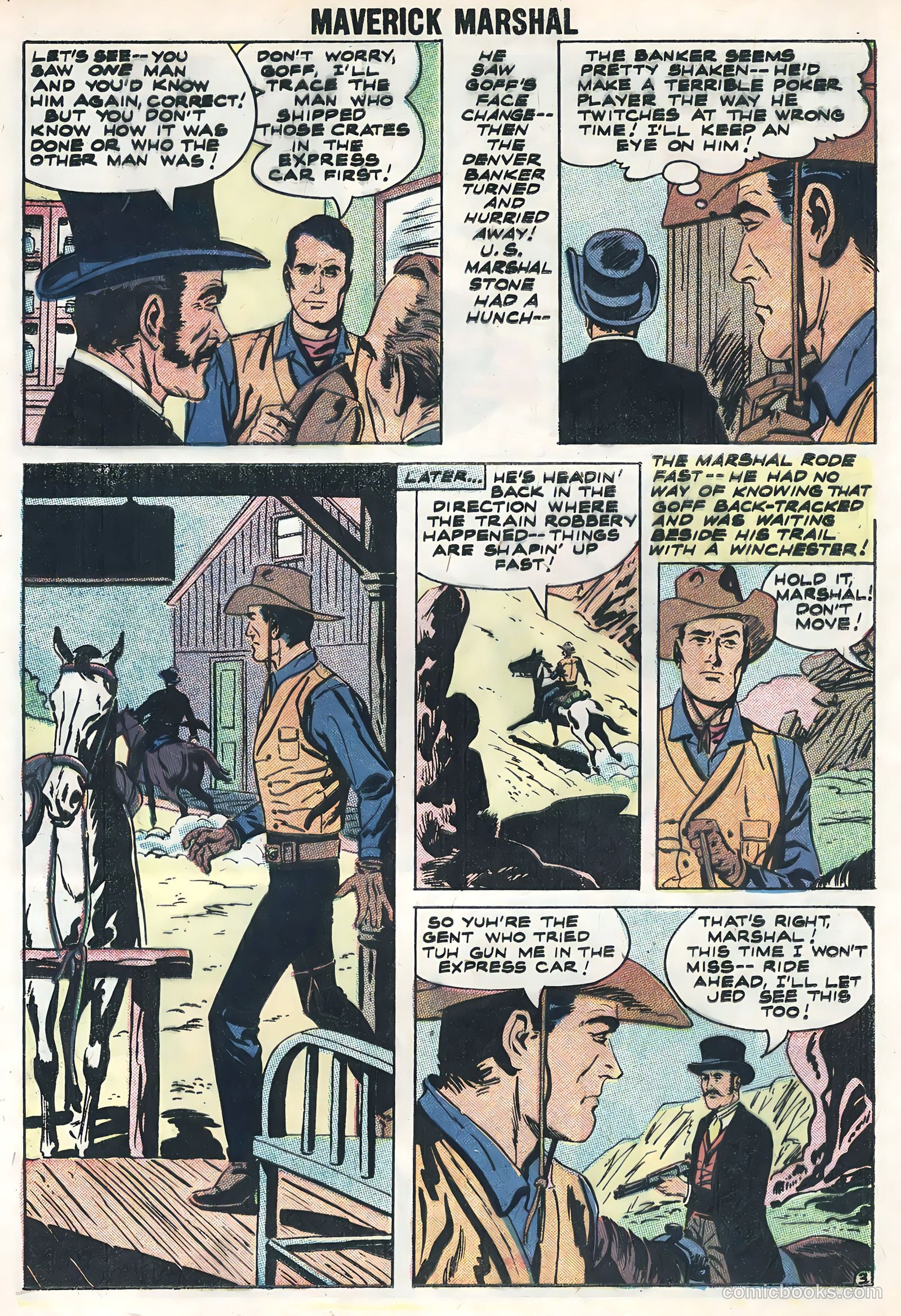 Maverick Marshal #1 (1958) — page 12 of 36